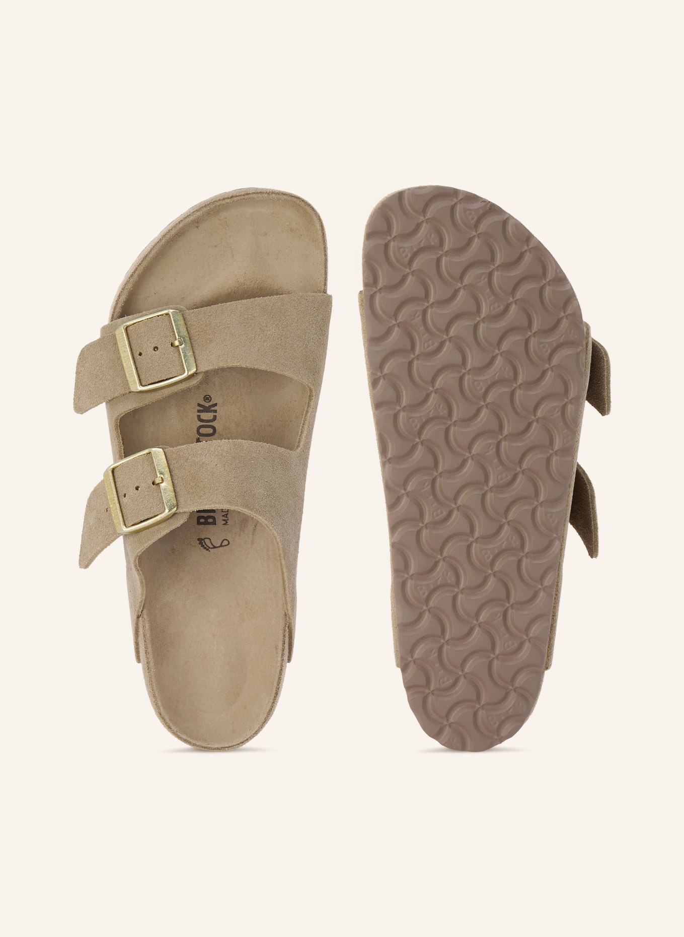 BIRKENSTOCK Pantoletten ARIZONA: TAUPE