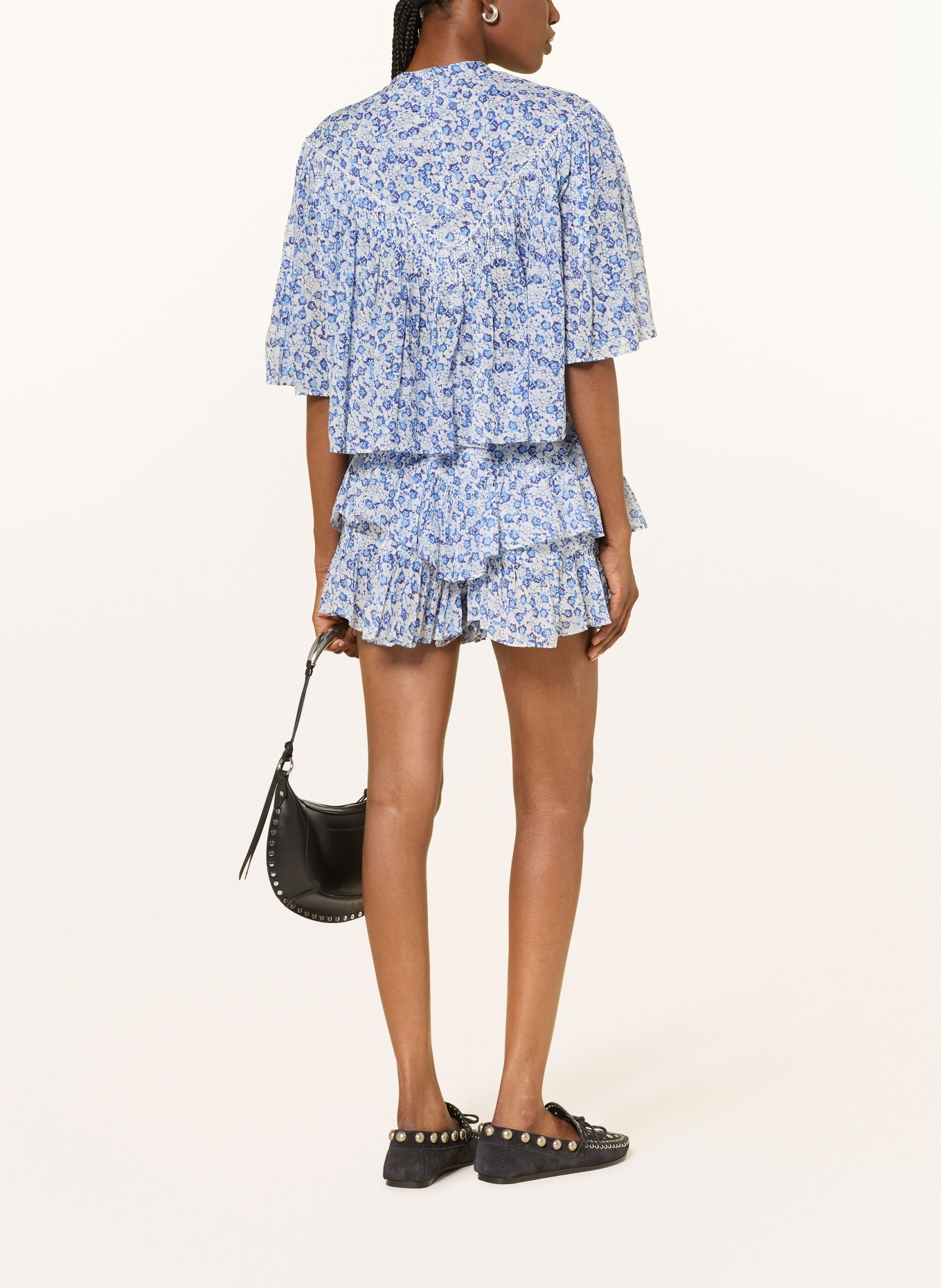 MARANT ÉTOILE Bluse VEELIA: HELLBLAU / BLAU