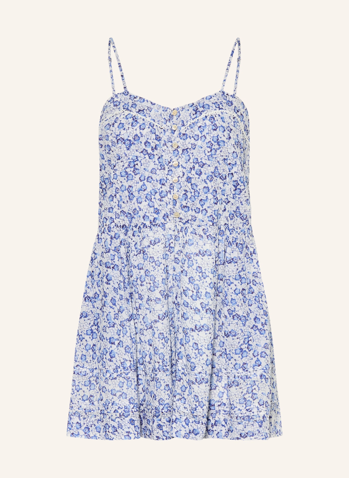 MARANT ÉTOILE VICKIA Jumpsuit: LIGHT BLUE / BLUE