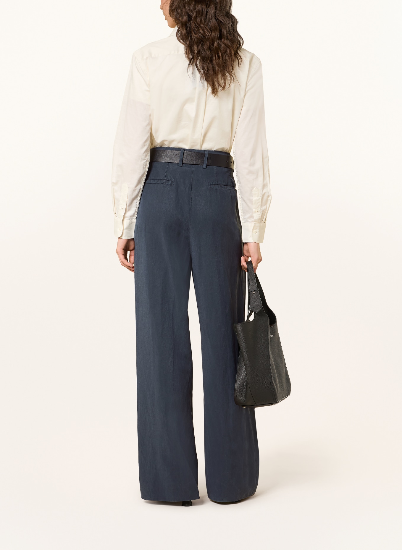 Dondup Kalhoty Marlene ELOUISE: TMAVĚ MODRÁ