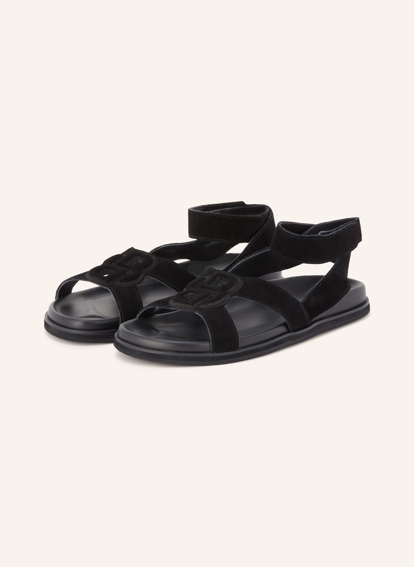 BOSS Sandalen FREYAH: SCHWARZ
