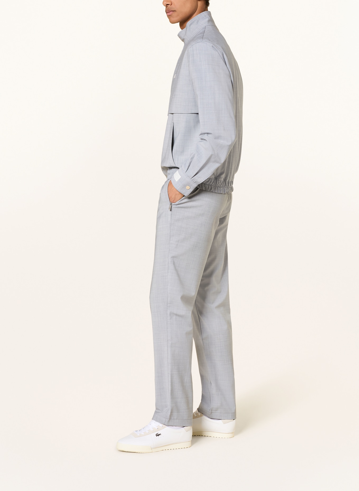 LACOSTE Spodnie o regularnym kroju: JASNOCZARY