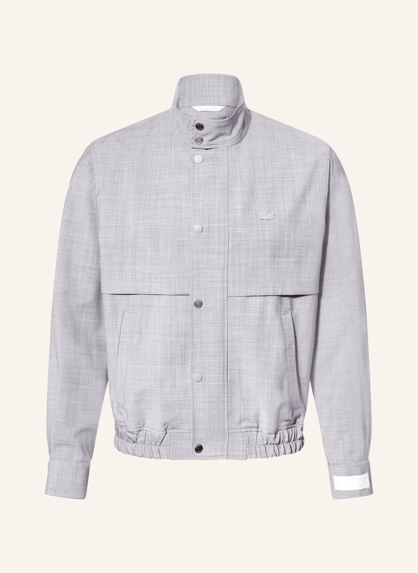 LACOSTE Jacket: GRAY