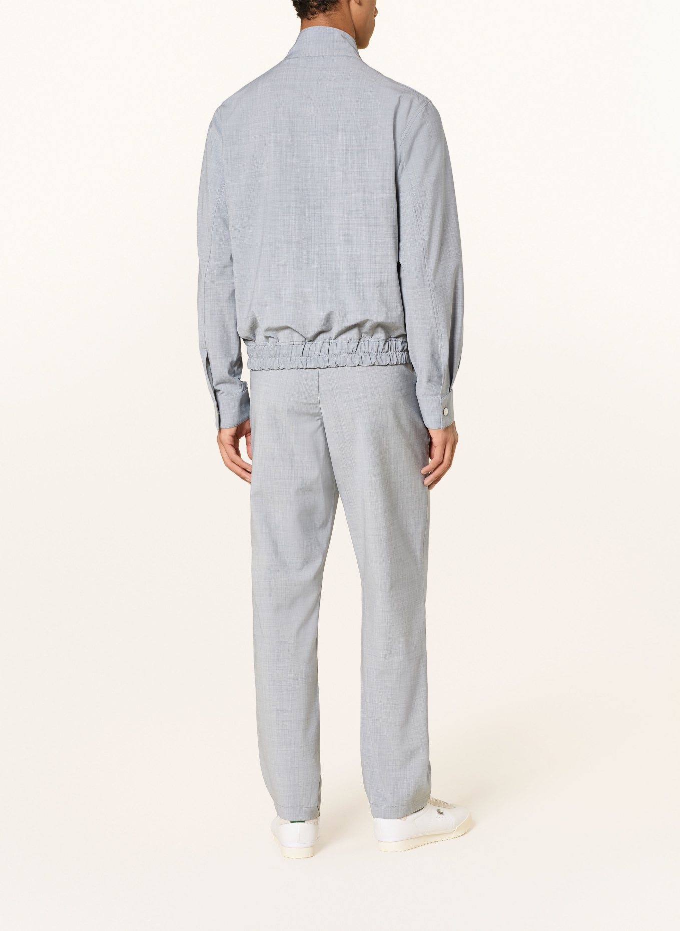 LACOSTE Jacket: GRAY