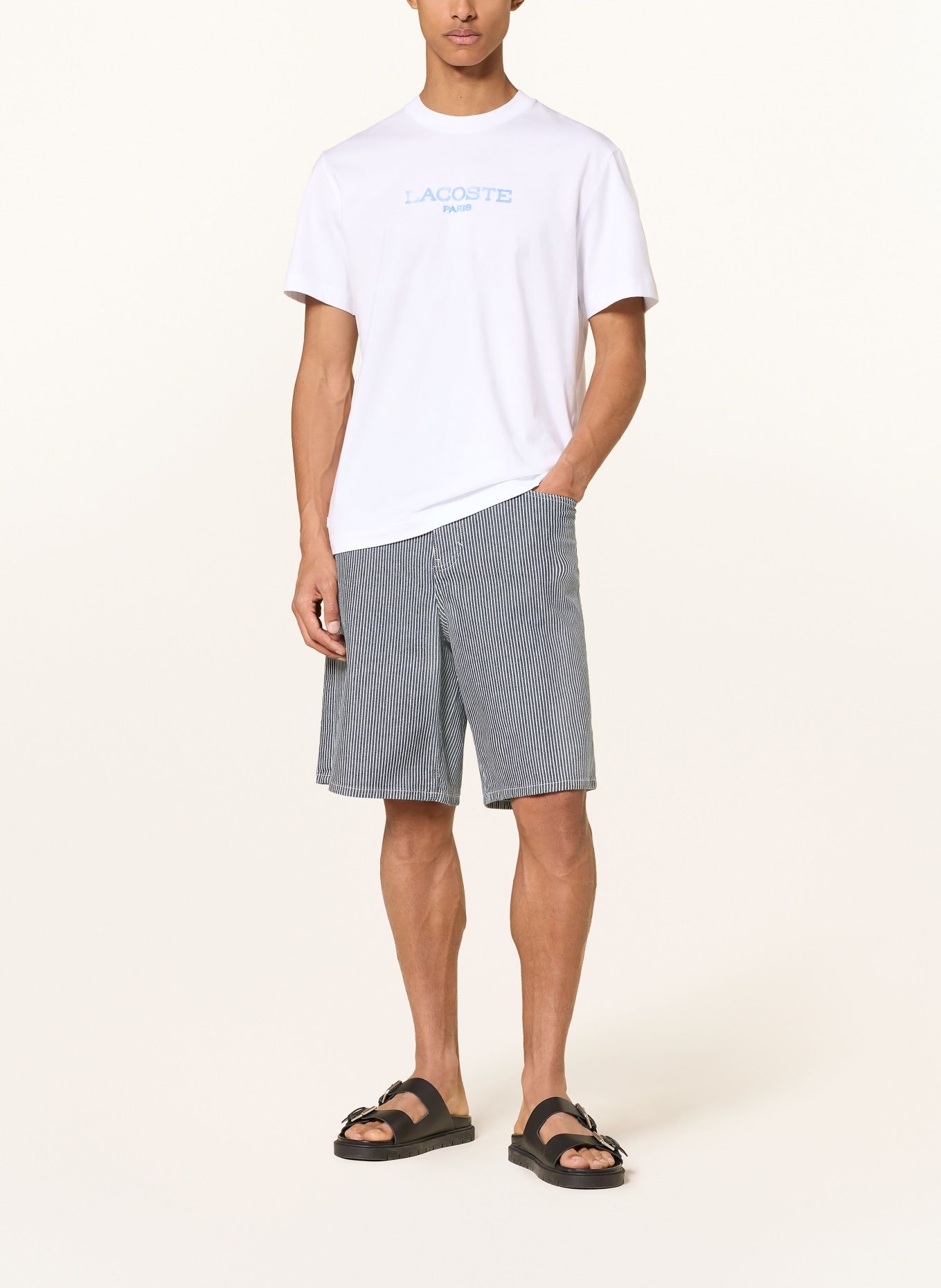 LACOSTE T-Shirt: WEISS