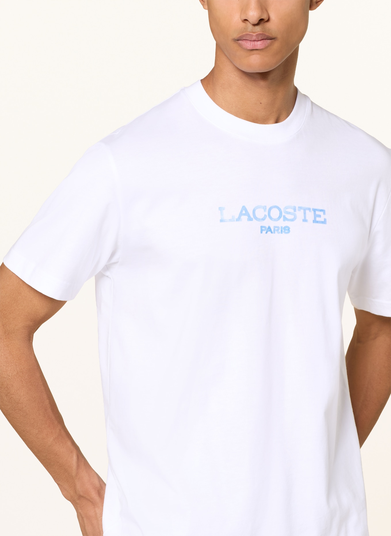 LACOSTE T-Shirt: WEISS