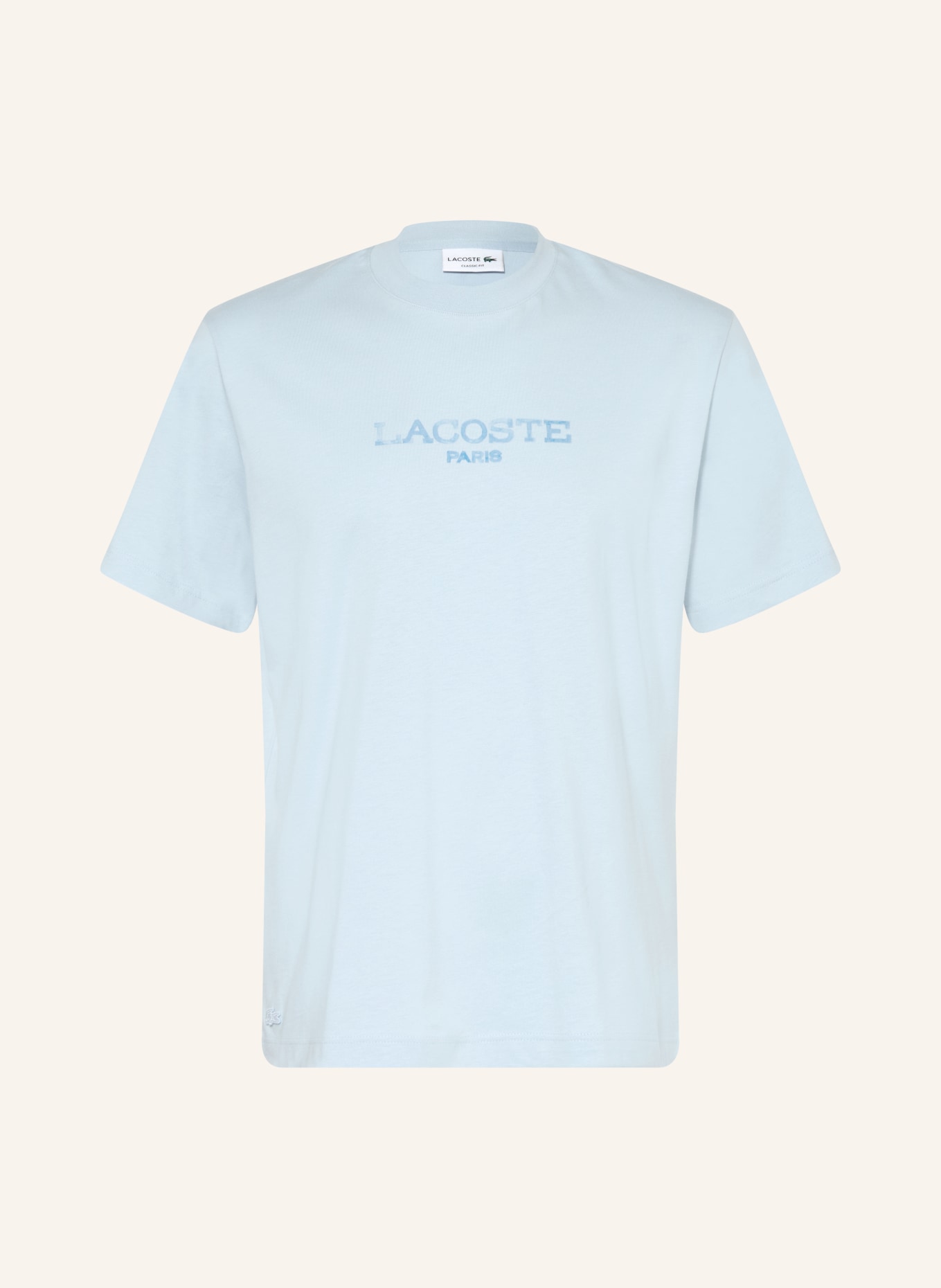 LACOSTE T-Shirt: HELLBLAU