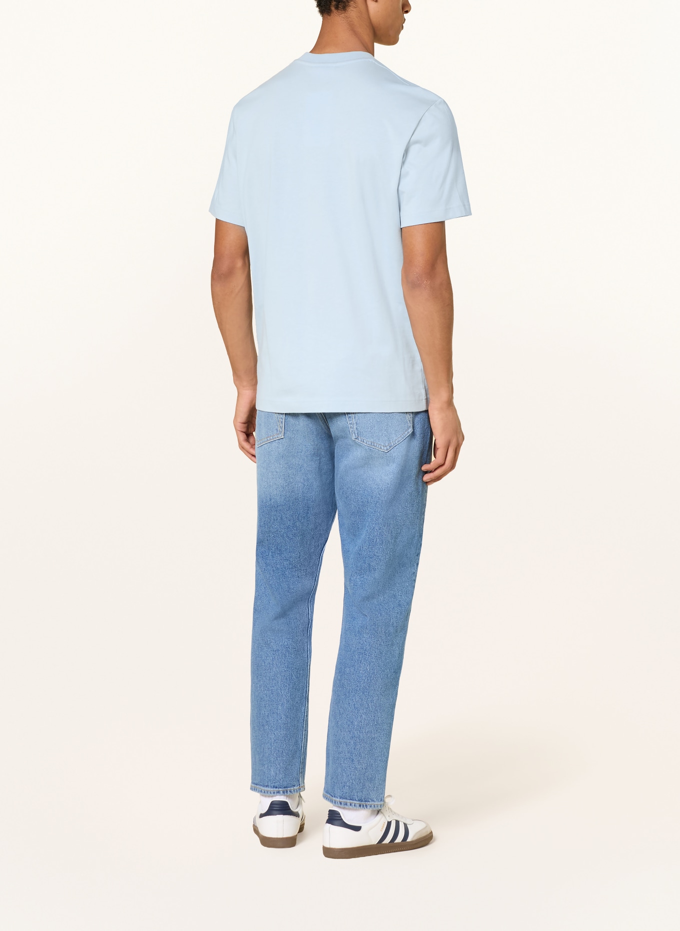 LACOSTE T-Shirt: HELLBLAU