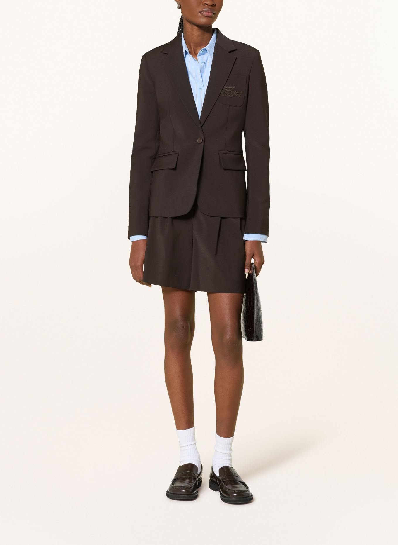 LACOSTE Blazers: MARRON FONCÉ