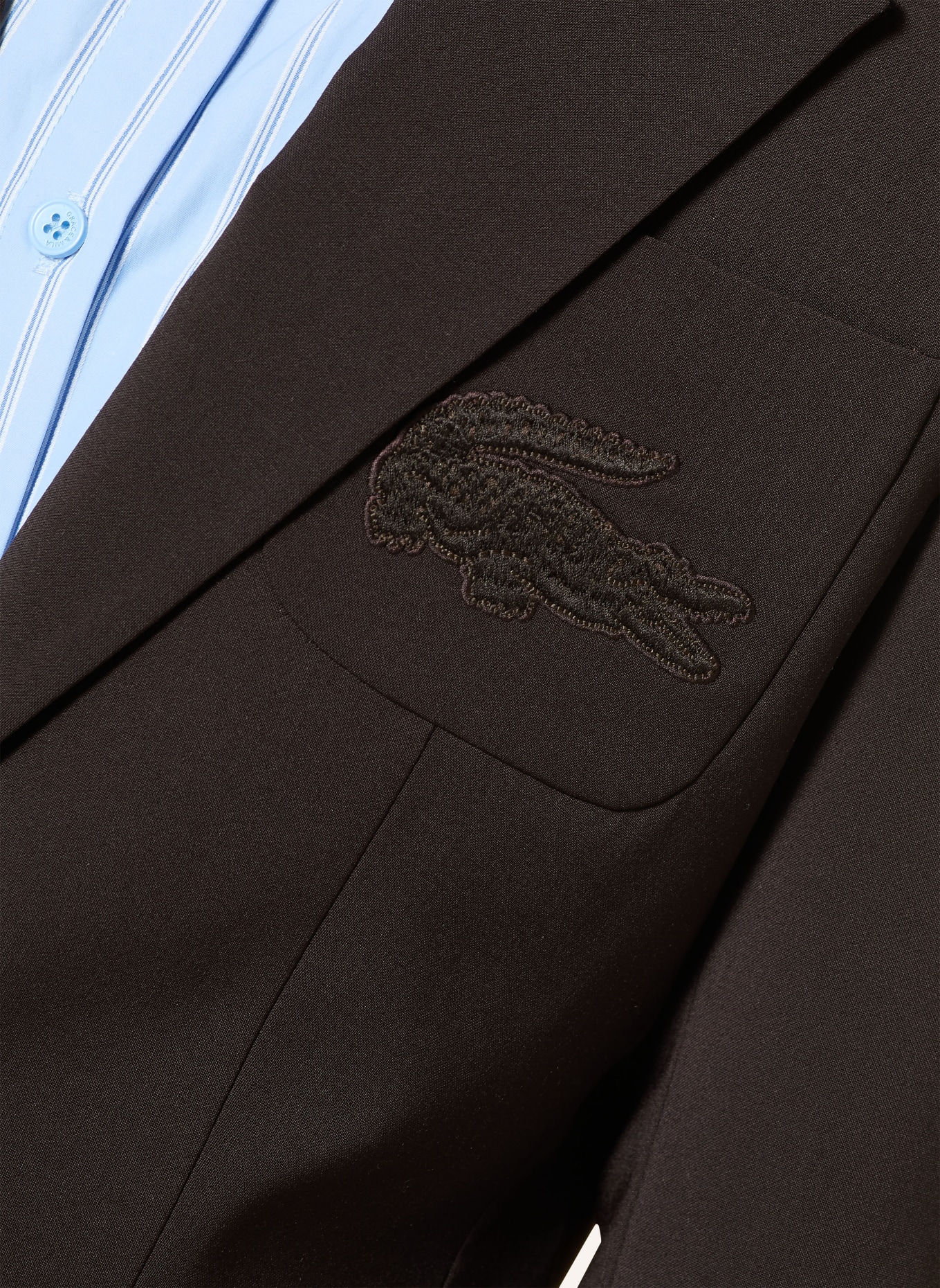 LACOSTE Blazers: MARRON FONCÉ