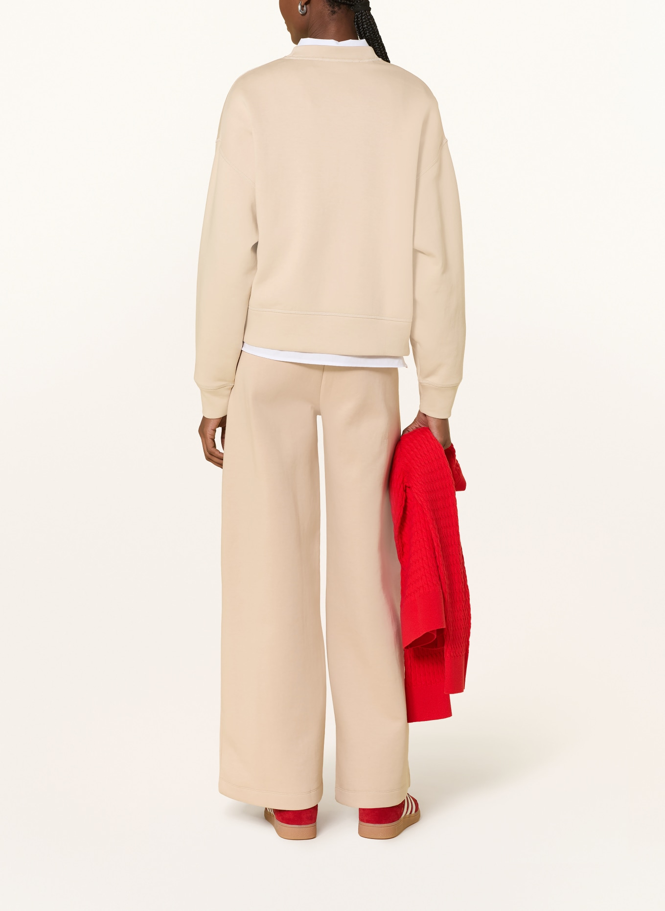 LACOSTE Bluza: BEŻOWY