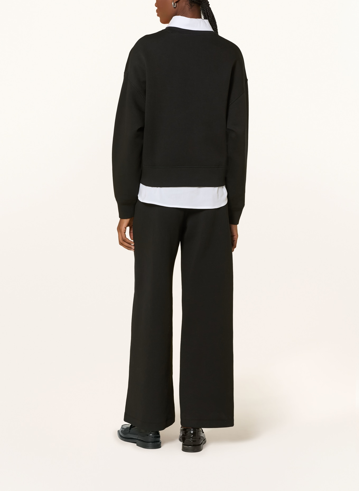 LACOSTE Mikina: ČERNÁ