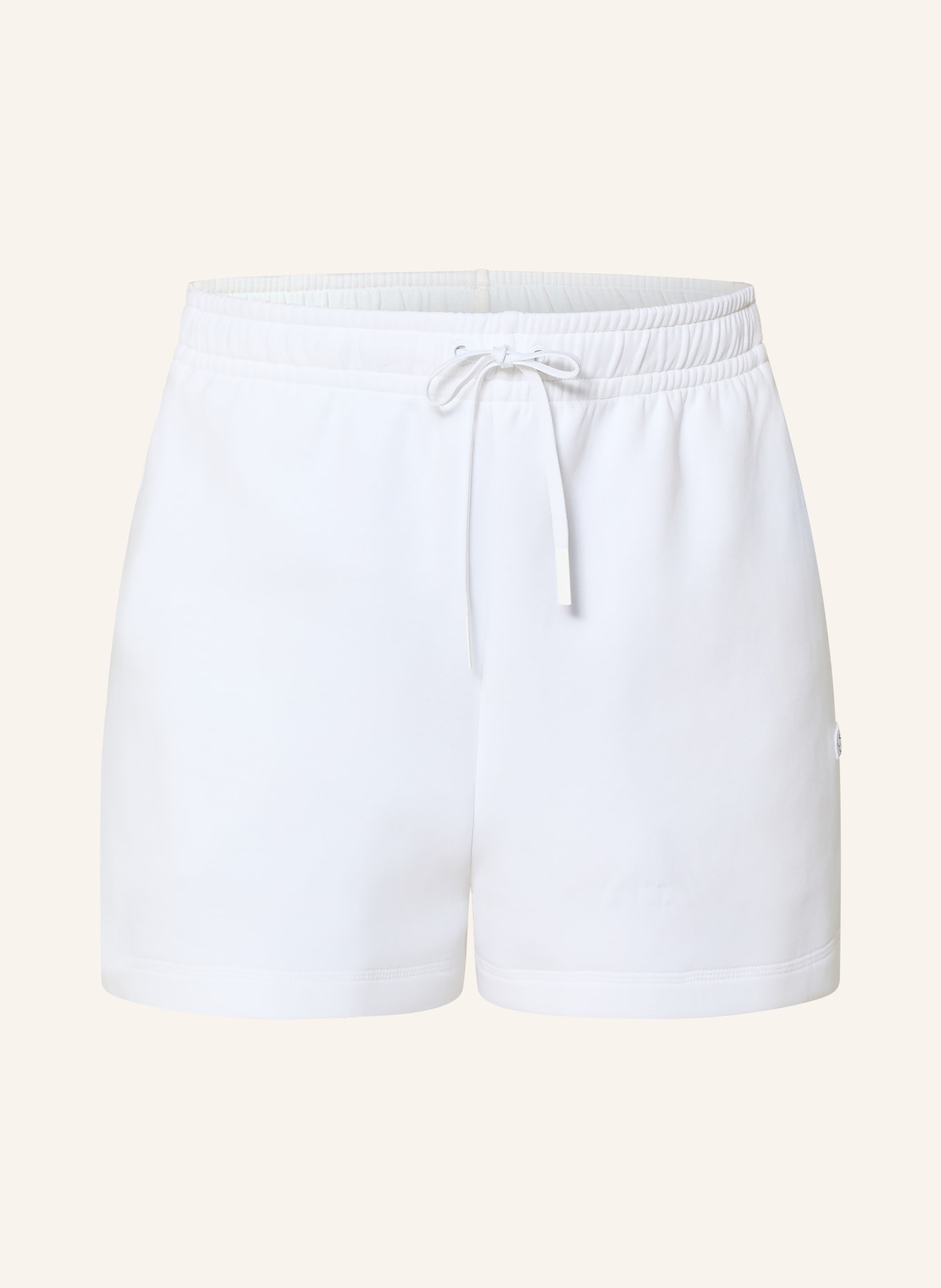 LACOSTE Sweatshorts: WEISS