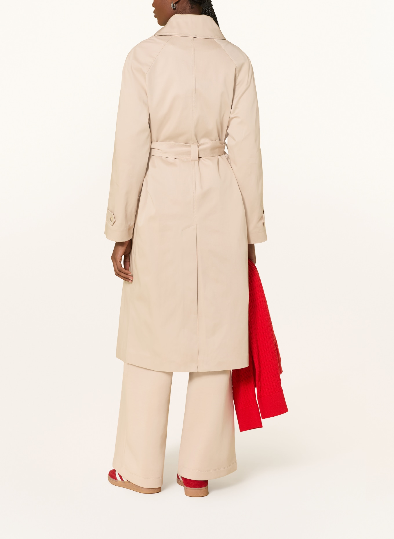 LACOSTE Trenchcoat: BEIGE
