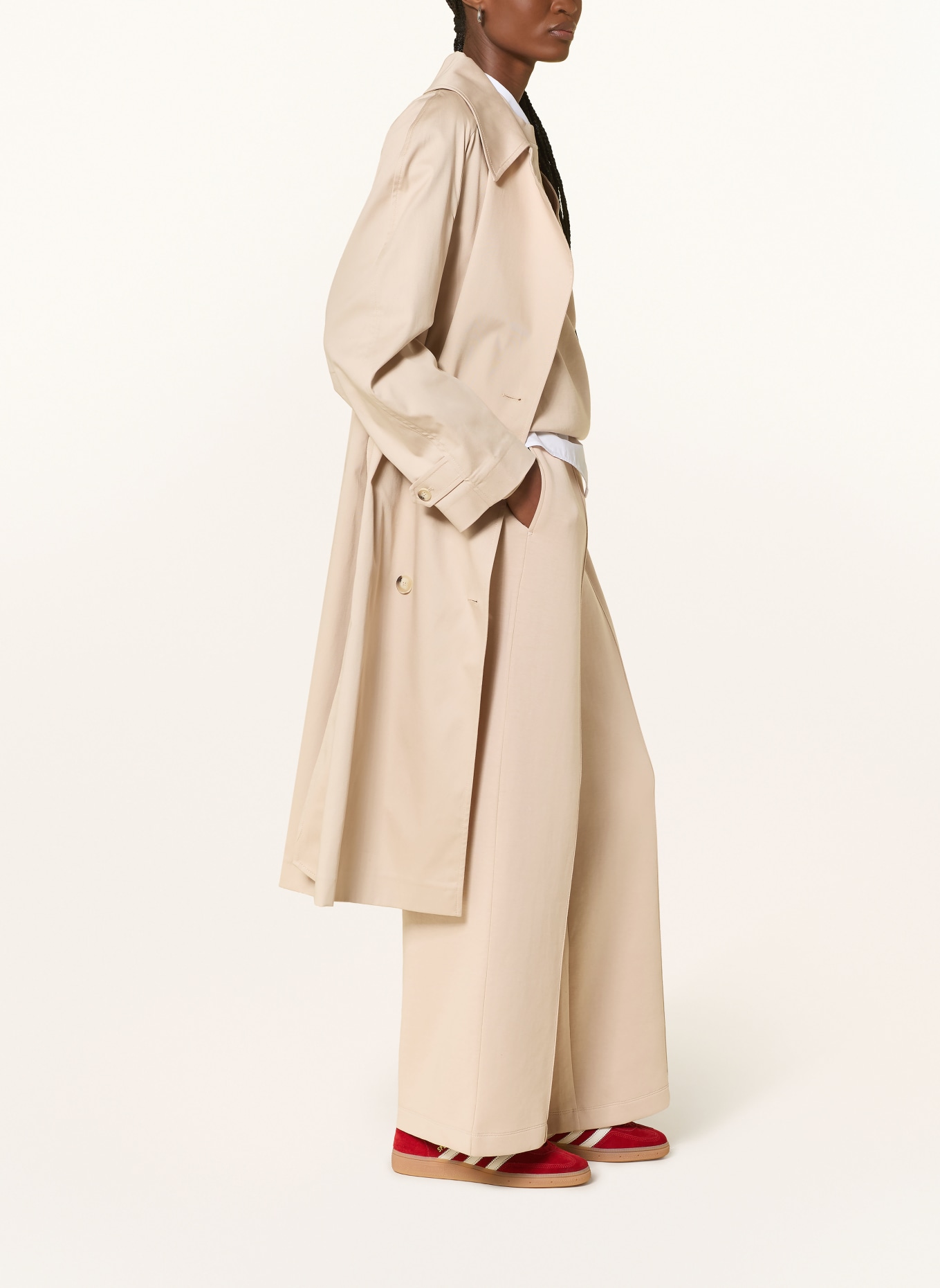 LACOSTE Sweatpants: BEIGE