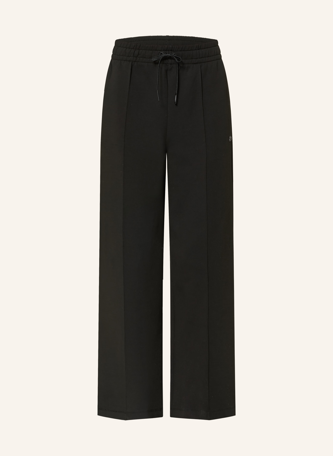 LACOSTE Sweatpants: SCHWARZ