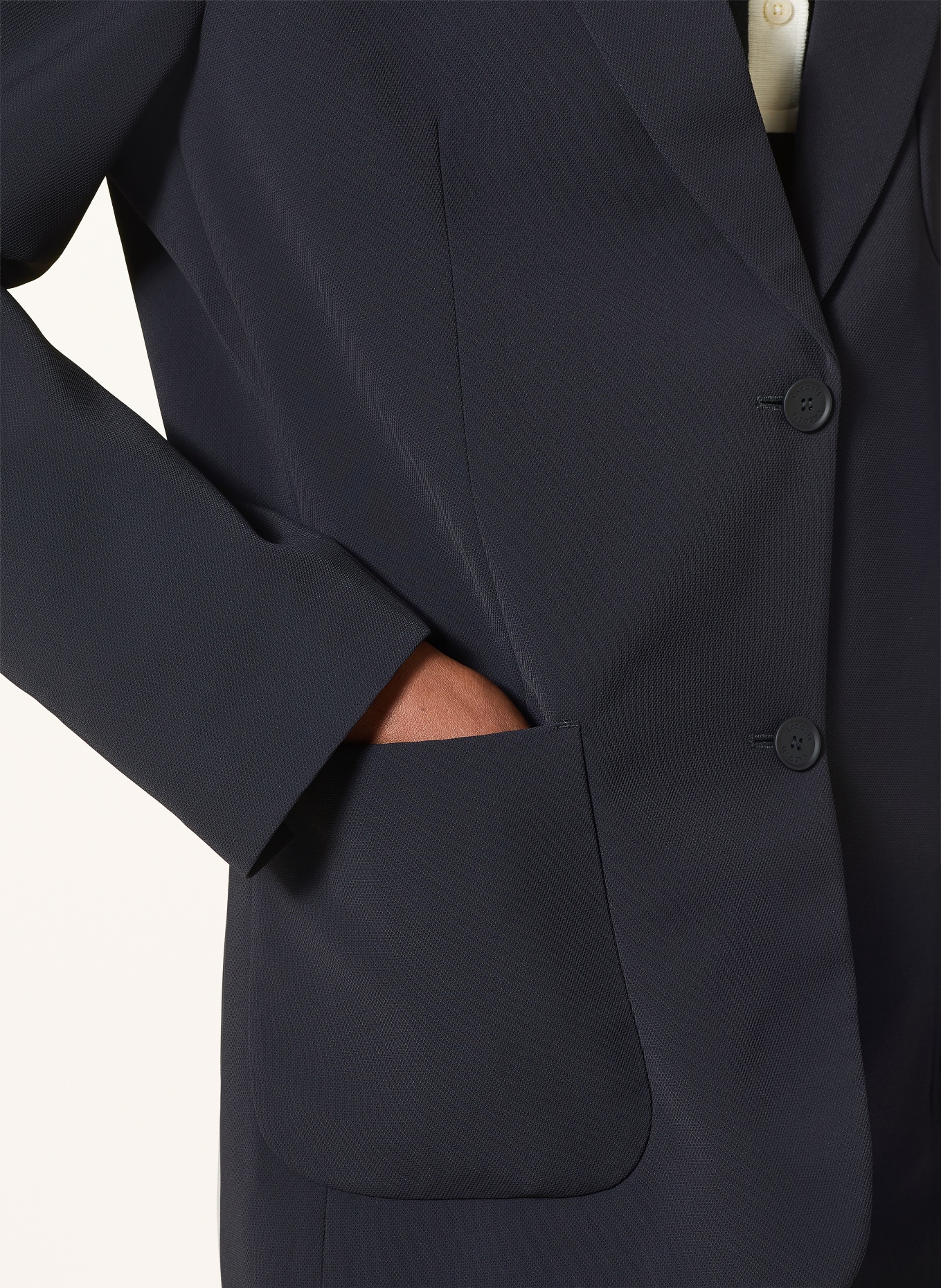 LACOSTE Blazer: DUNKELBLAU