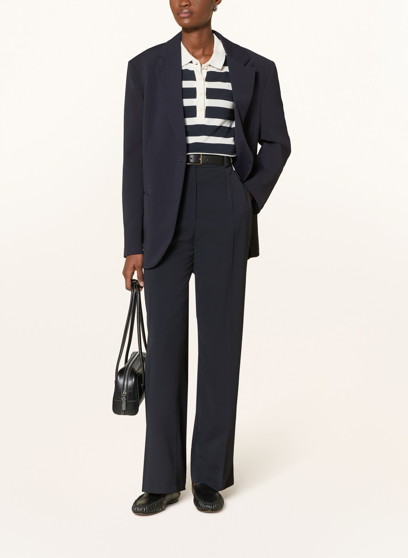 LACOSTE Pantalon Marlene: BLEU FONCÉ