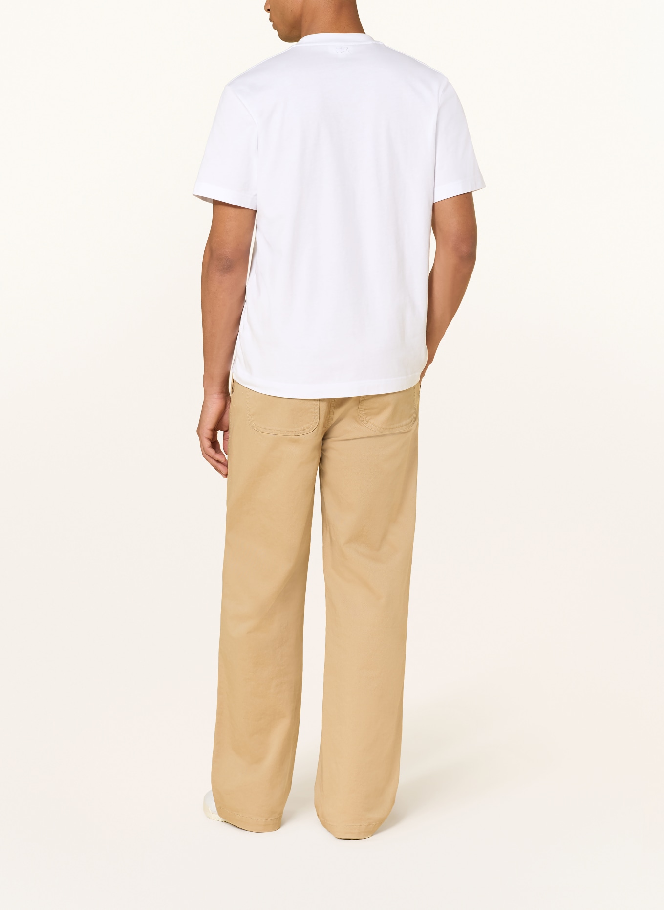 LACOSTE Tričko: BÍLÁ