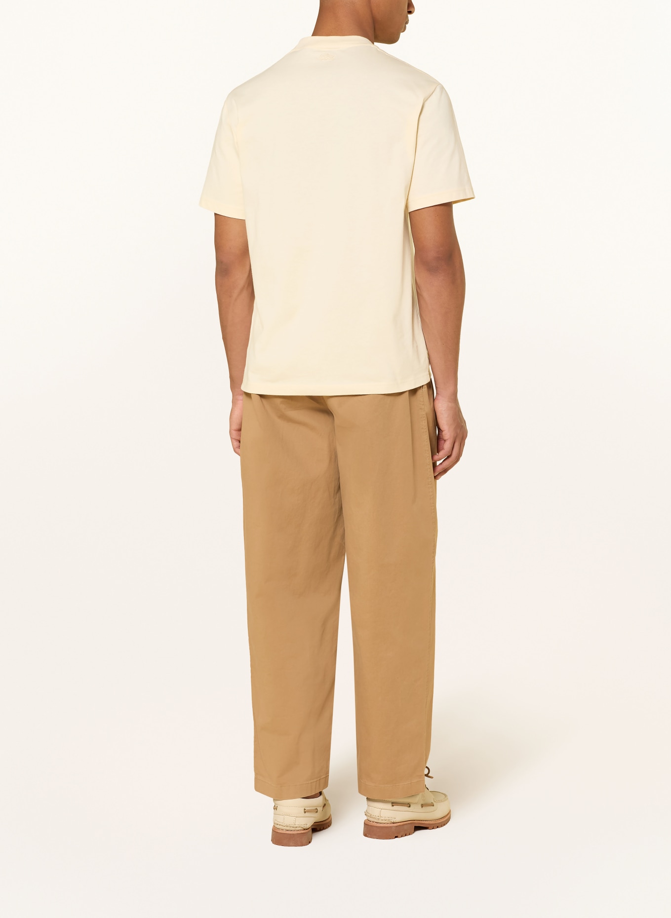 LACOSTE Tričko: TMAVĚ ŽLUTÁ