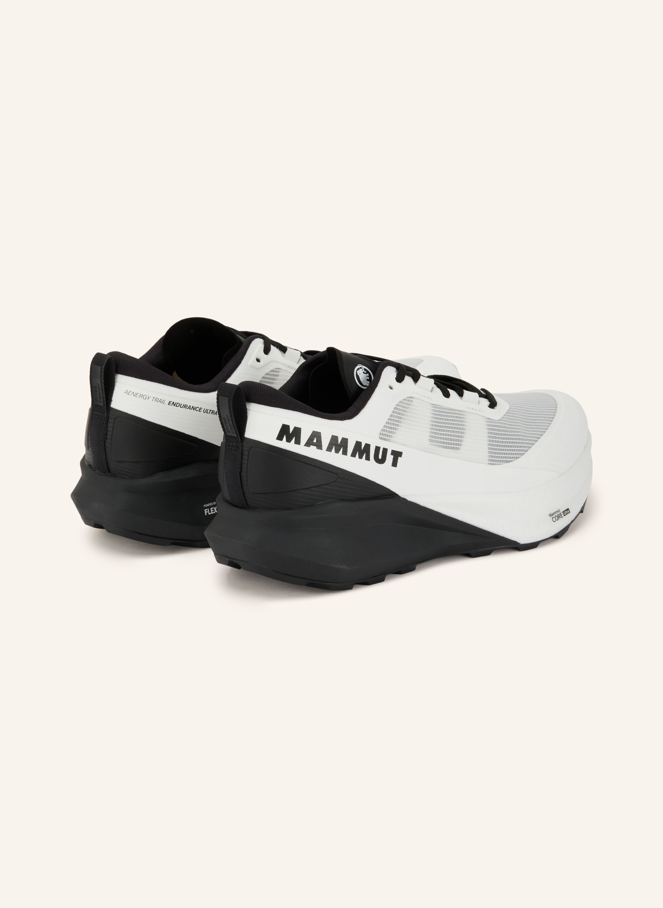 MAMMUT Wanderschuhe AENERGY TRAIL ENDURANCE ULTRA LOW: WEISS / SCHWARZ