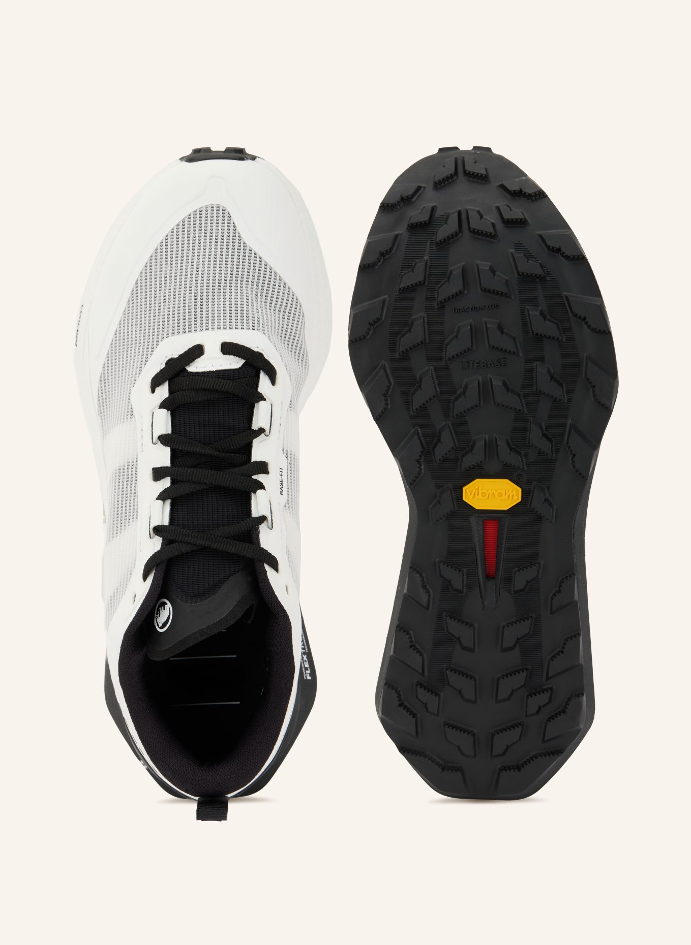 MAMMUT Wanderschuhe AENERGY TRAIL ENDURANCE ULTRA LOW: WEISS / SCHWARZ
