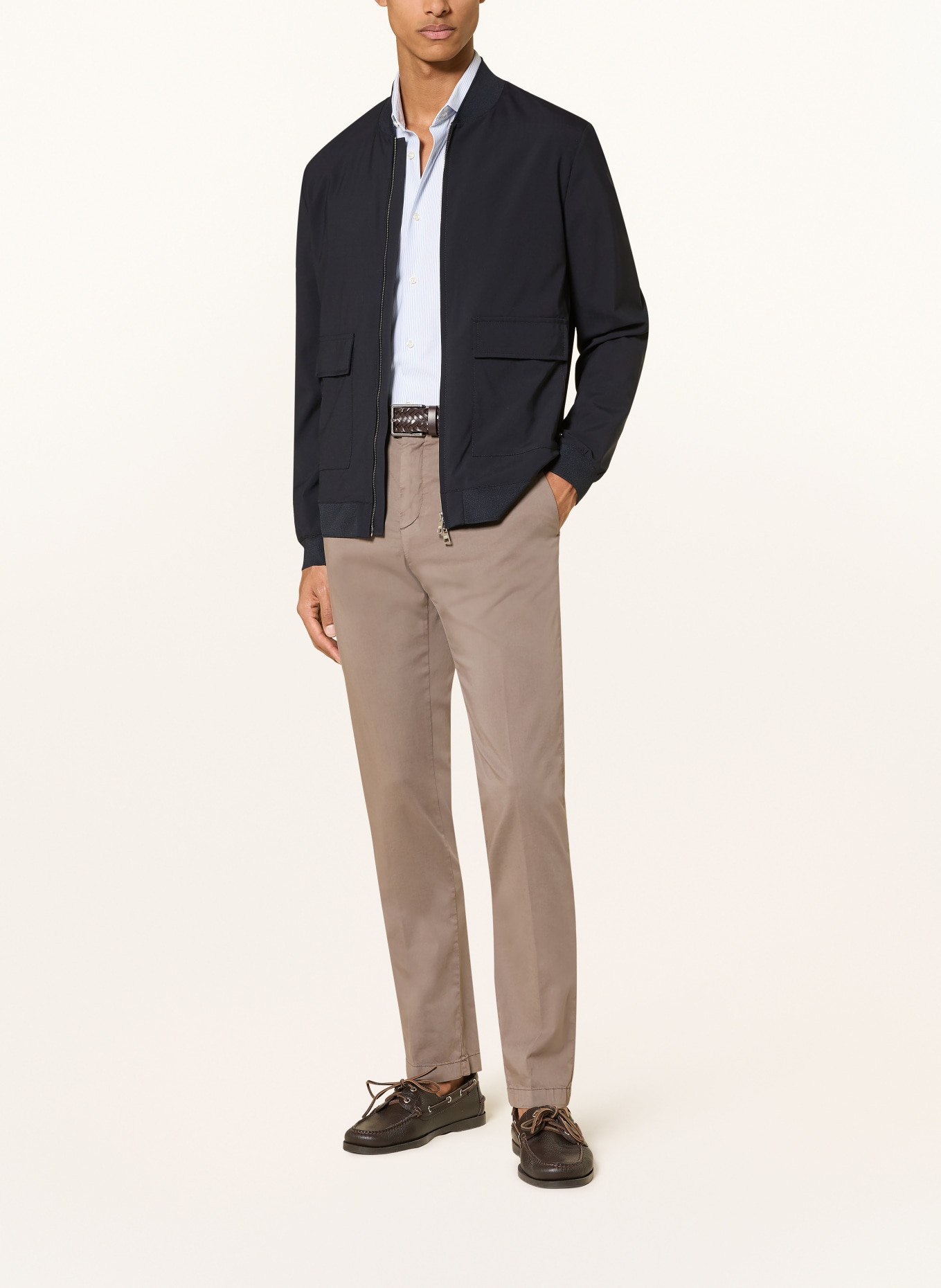 PAUL & SHARK Regular fit chino pants: TAUPE