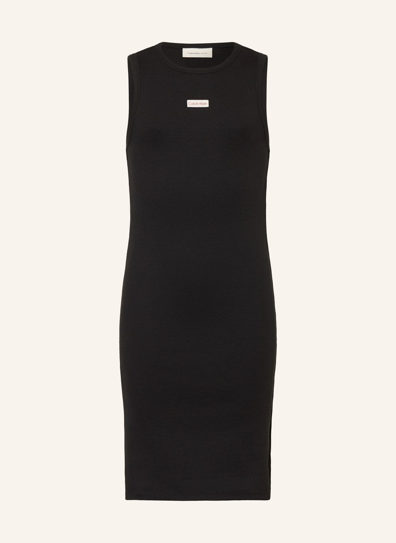 Calvin Klein Jerseyjurk: ZWART