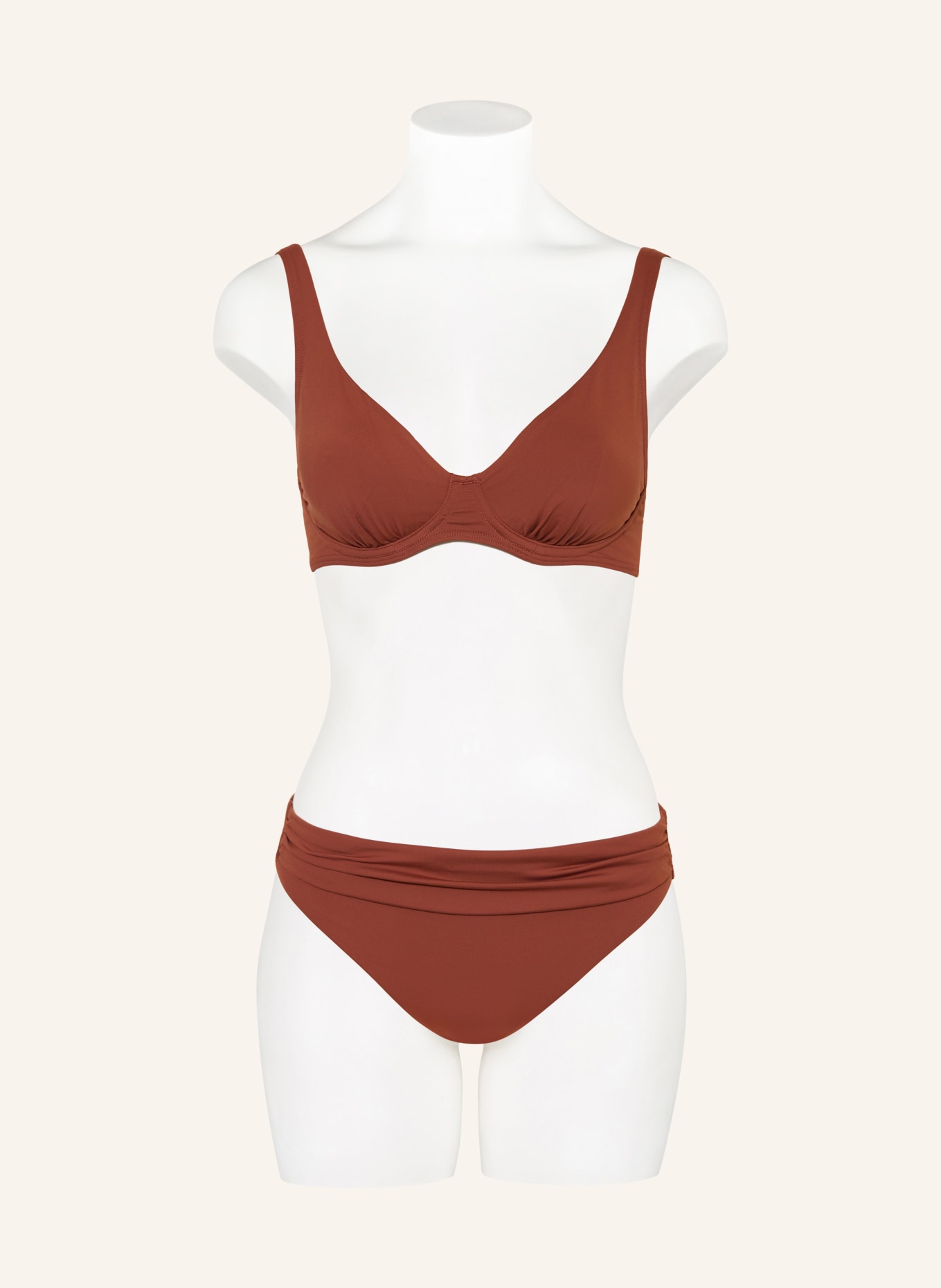 CYELL Základní bikiny HENNA VIBES: TMAVĚ ČERVENÁ