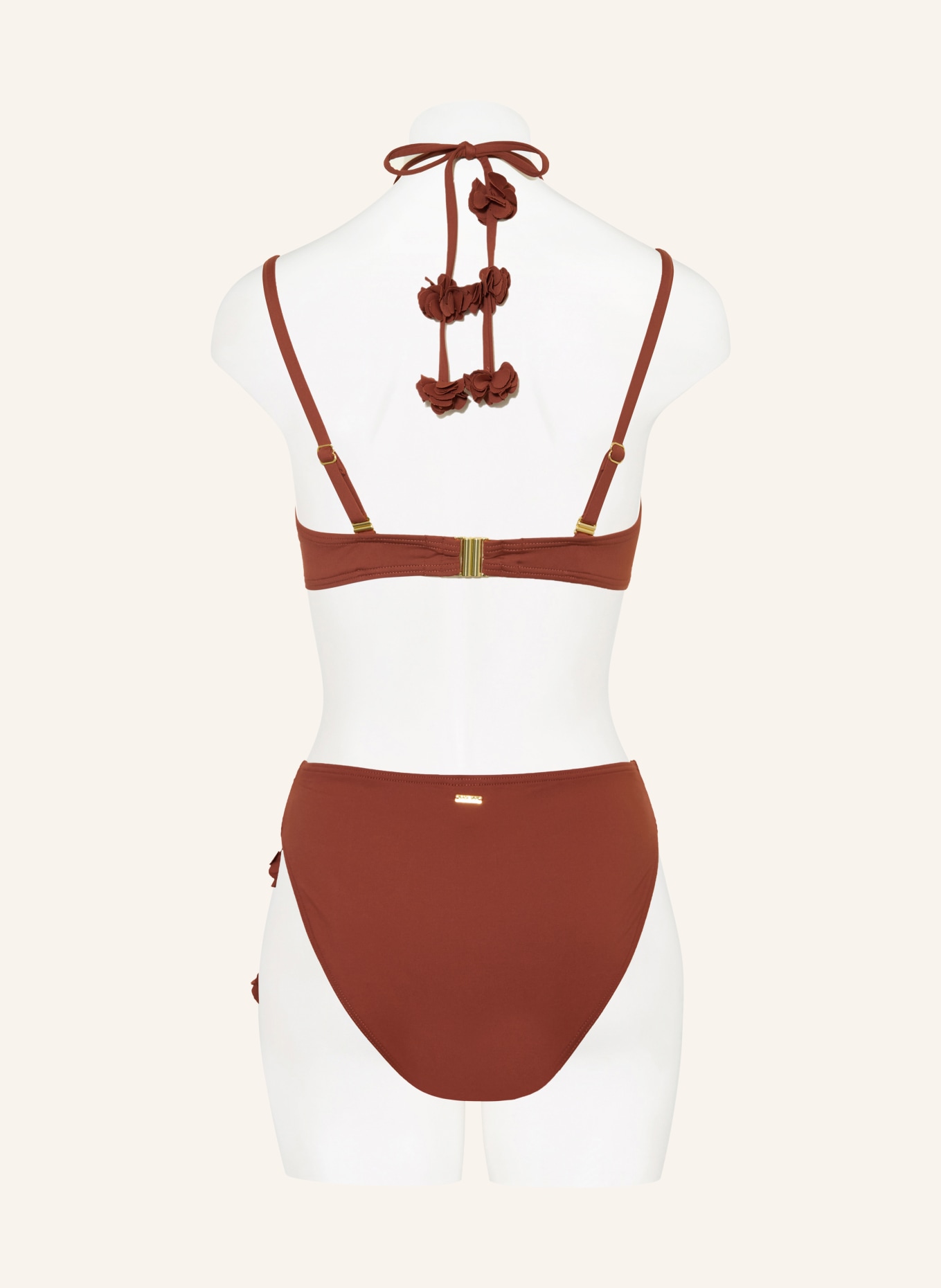 CYELL Základní bikiny HENNA VIBES: TMAVĚ ČERVENÁ