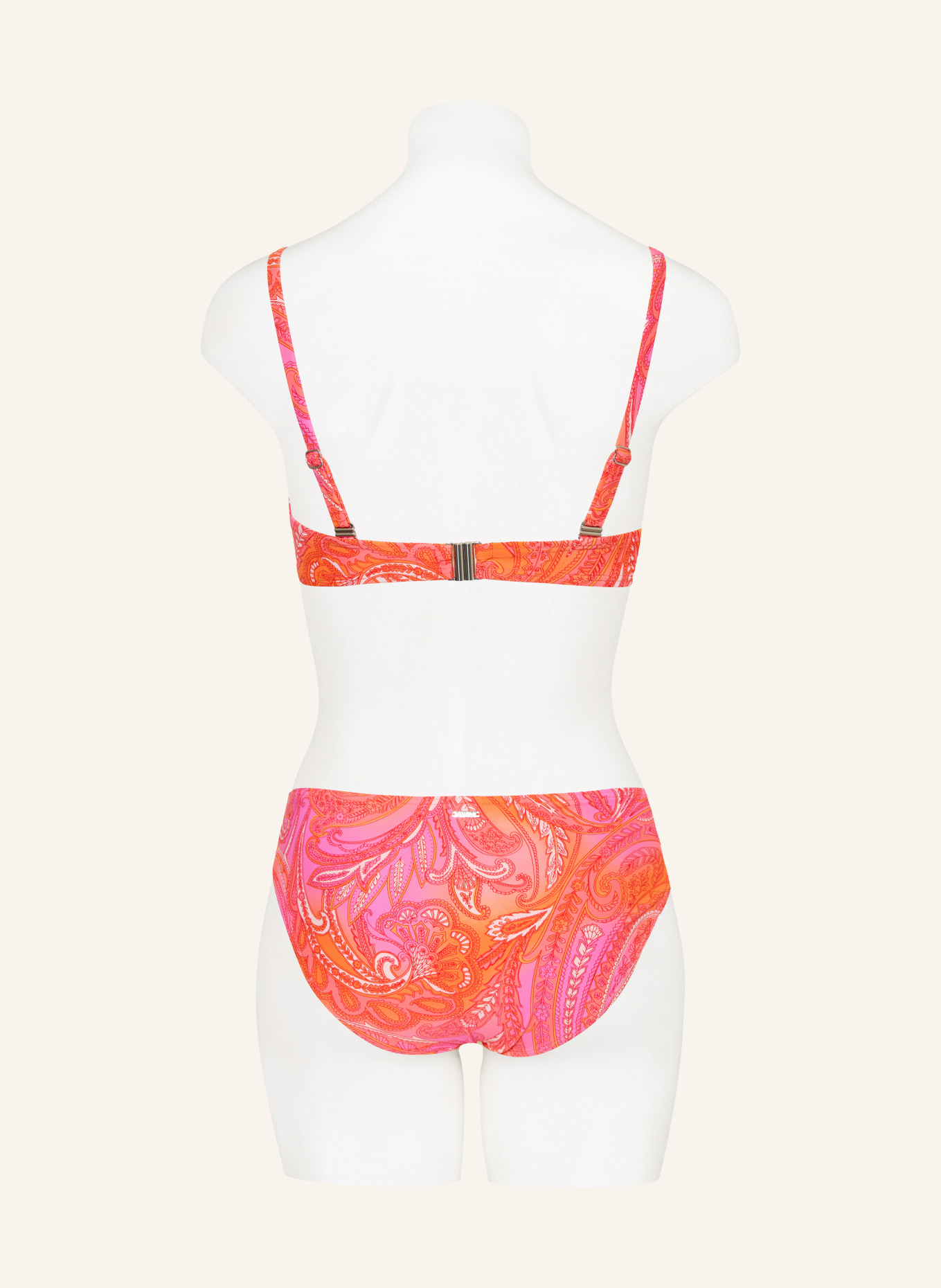 CYELL Základní bikiny PAISLEY BREEZE: ORANŽOVÁ / RŮŽOVÁ