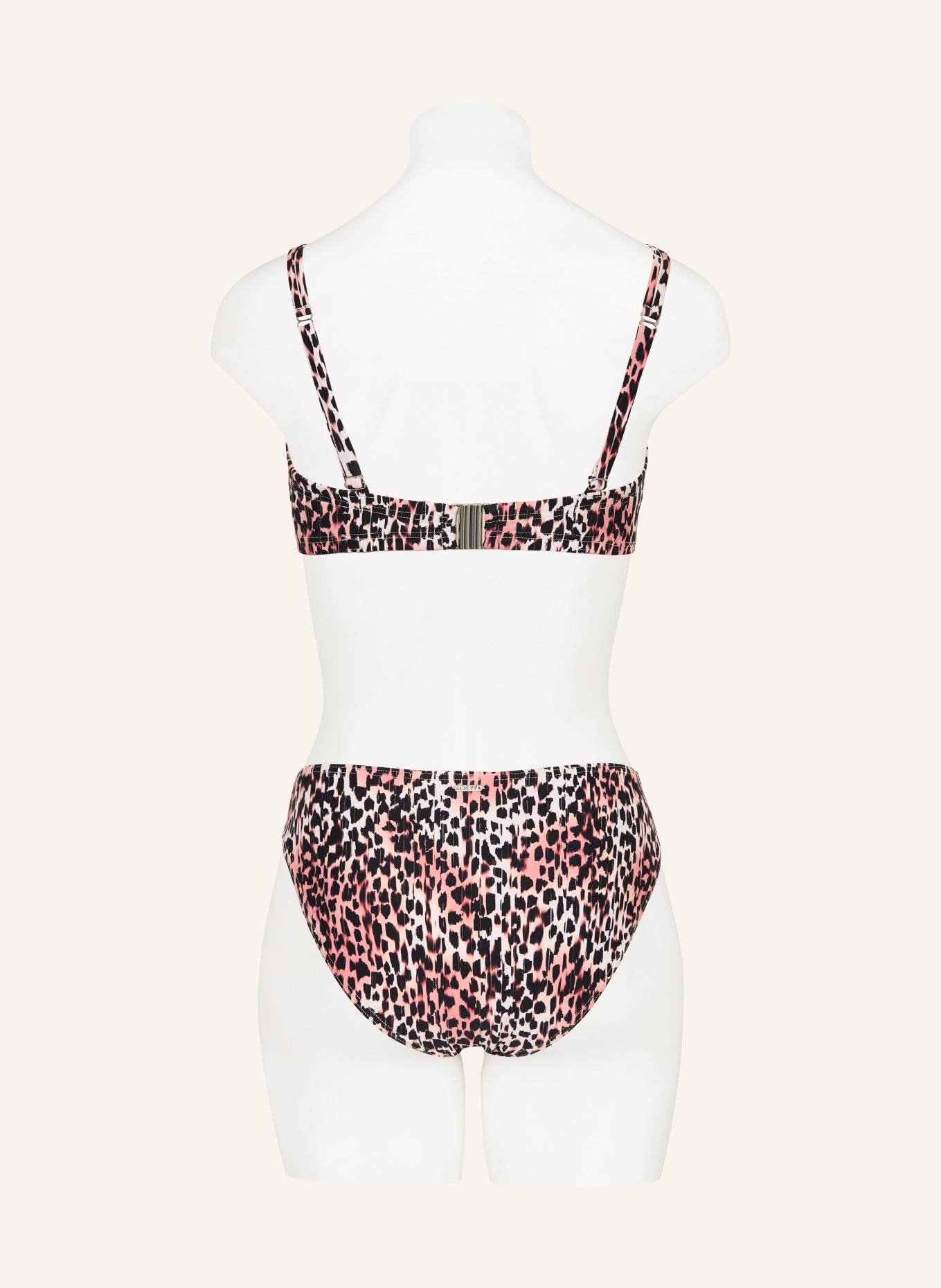 CYELL Basic-Bikini-Hose CHEETAH CHIC: BRAUN / CREME / SCHWARZ