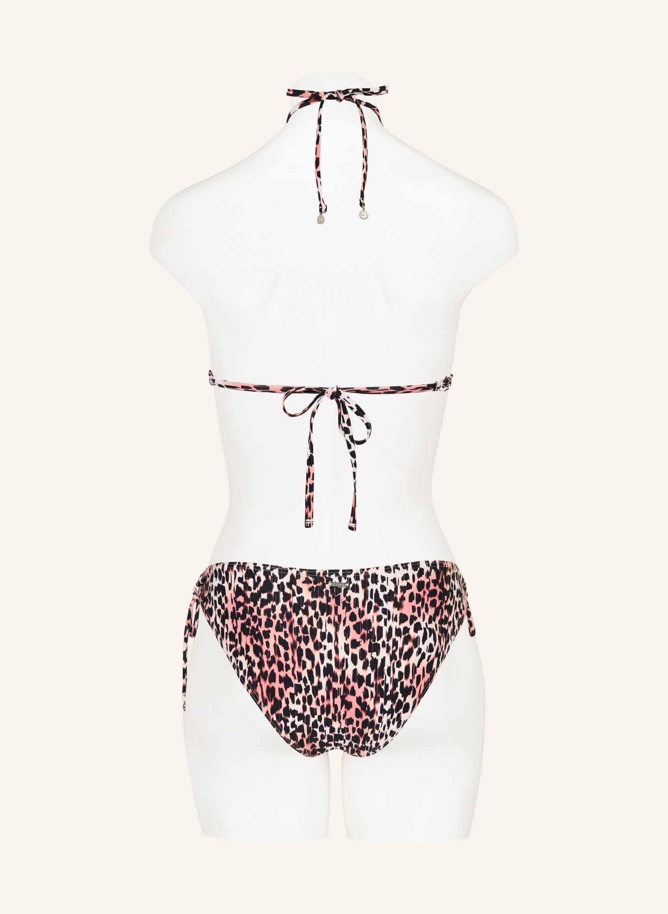 CYELL Základní bikiny CHEETAH CHIC: HNĚDÁ / KRÉMOVÁ / ČERNÁ