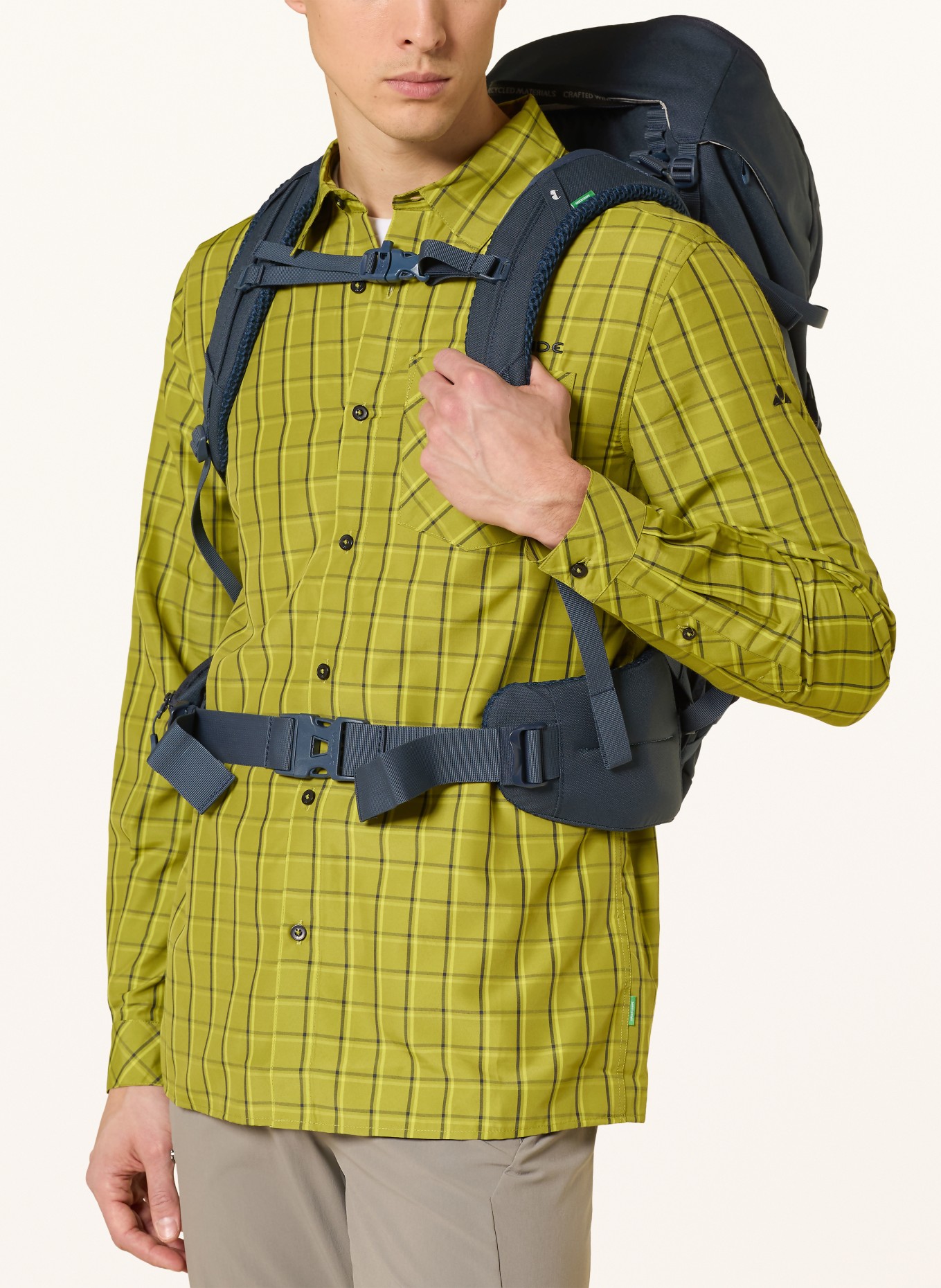 VAUDE Rugzak WO ASYMMETRIC 38+8 l: DONKERBLAUW
