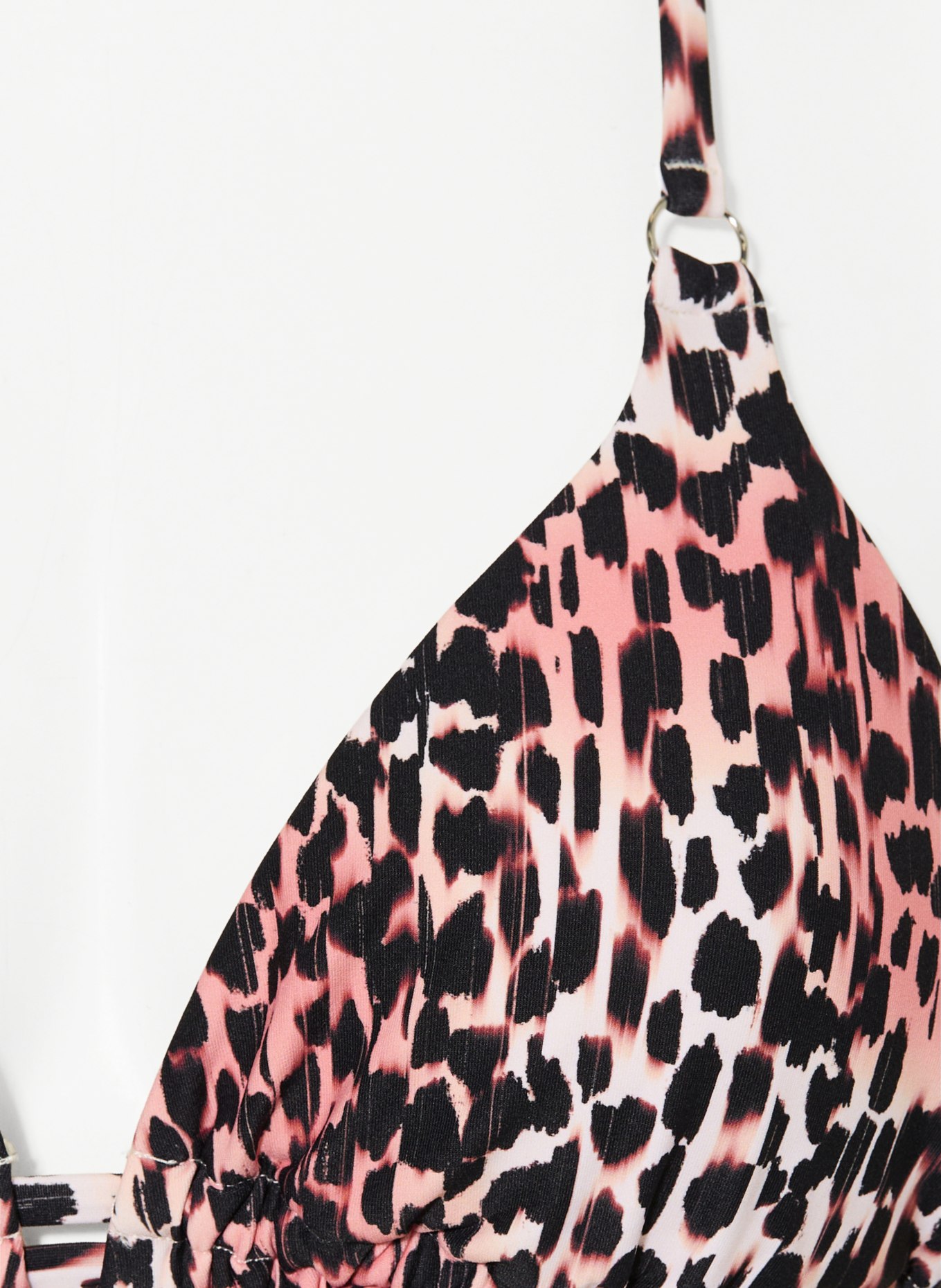 CYELL Triangel-Bikini-Top CHEETAH CHIC: BRAUN / CREME / SCHWARZ