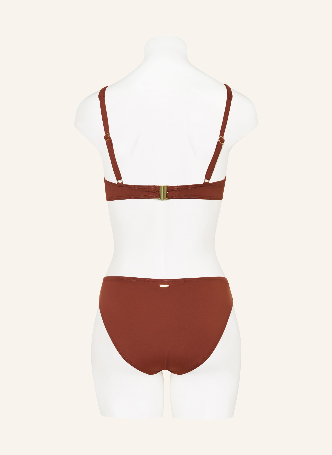 CYELL Bikiny s kosticemi HENNA VIBES: TMAVĚ ČERVENÁ