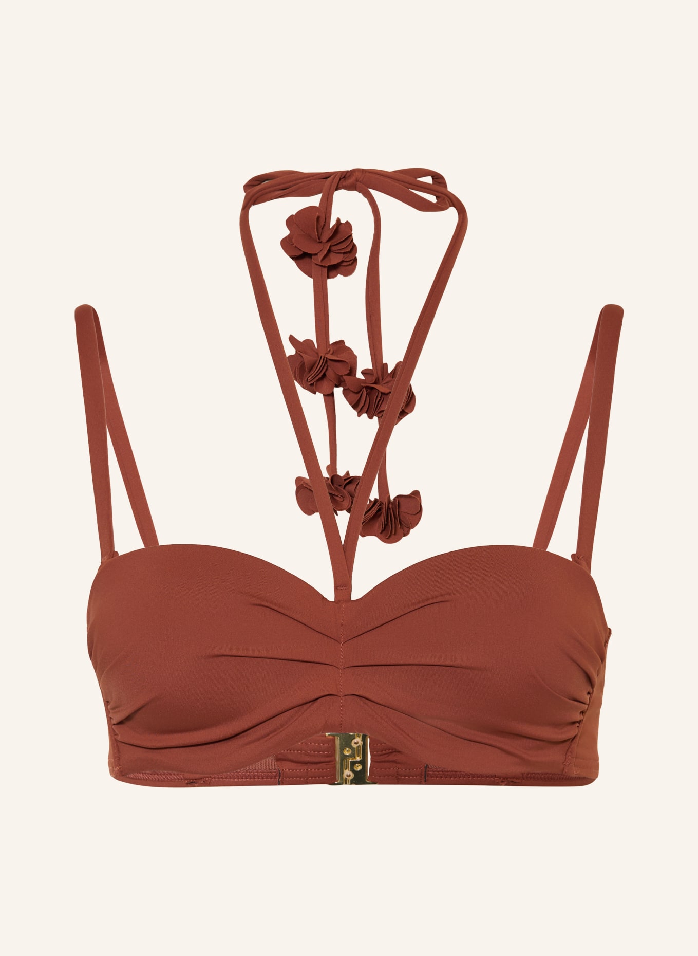 CYELL Bikiny s kosticemi HENNA VIBES: TMAVĚ ČERVENÁ