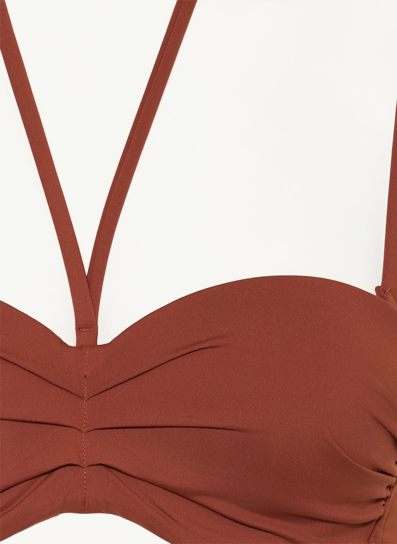 CYELL Bikiny s kosticemi HENNA VIBES: TMAVĚ ČERVENÁ