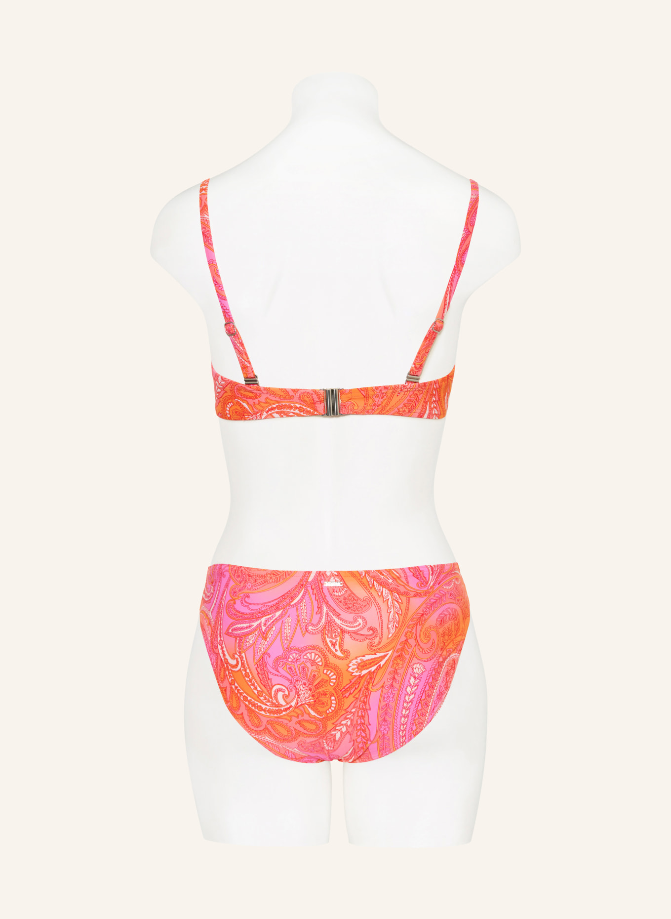 CYELL Bügel-Bikini-Top PAISLEY BREEZE: ORANGE / PINK