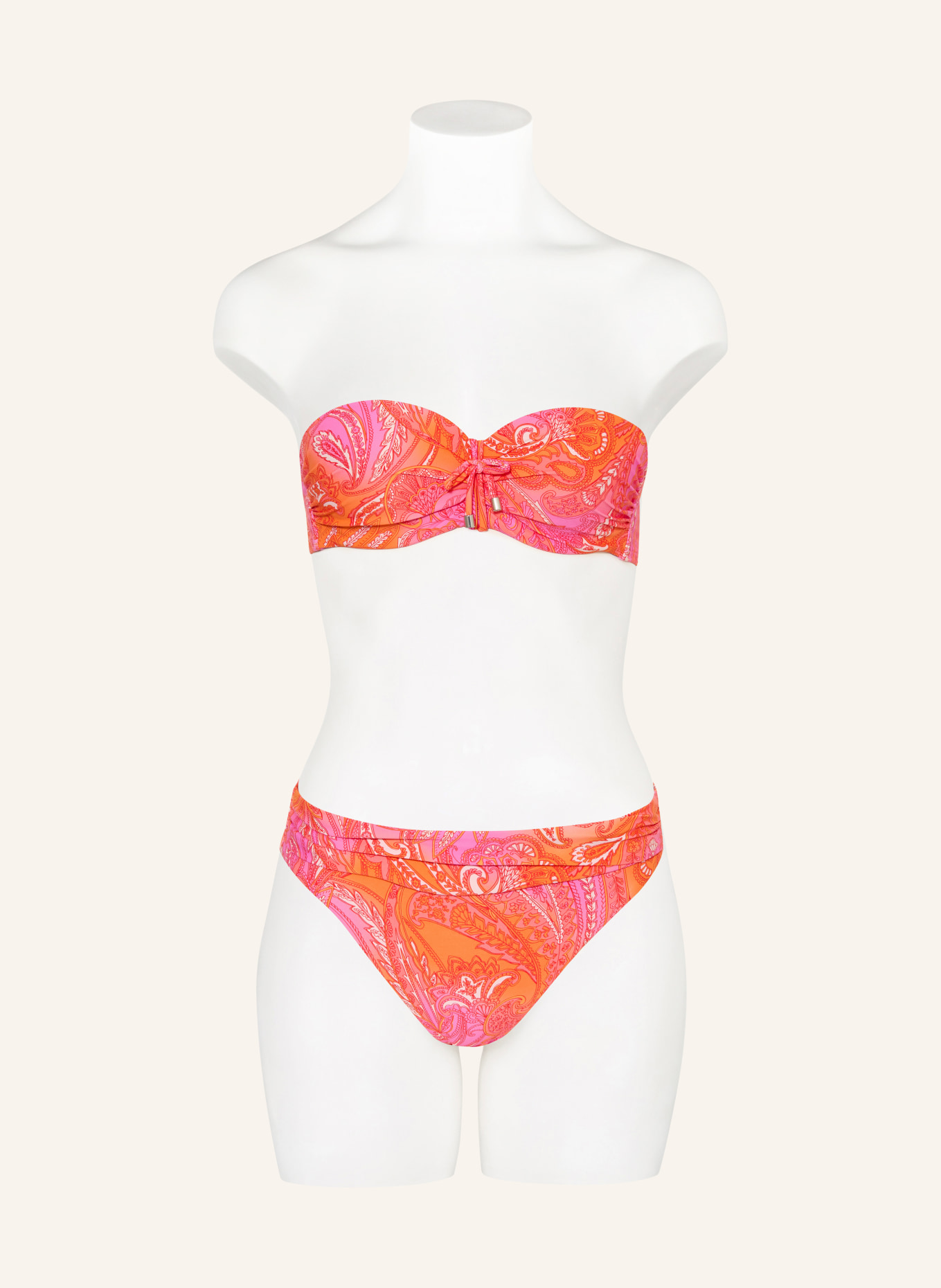 CYELL Bügel-Bikini-Top PAISLEY BREEZE: ORANGE / PINK