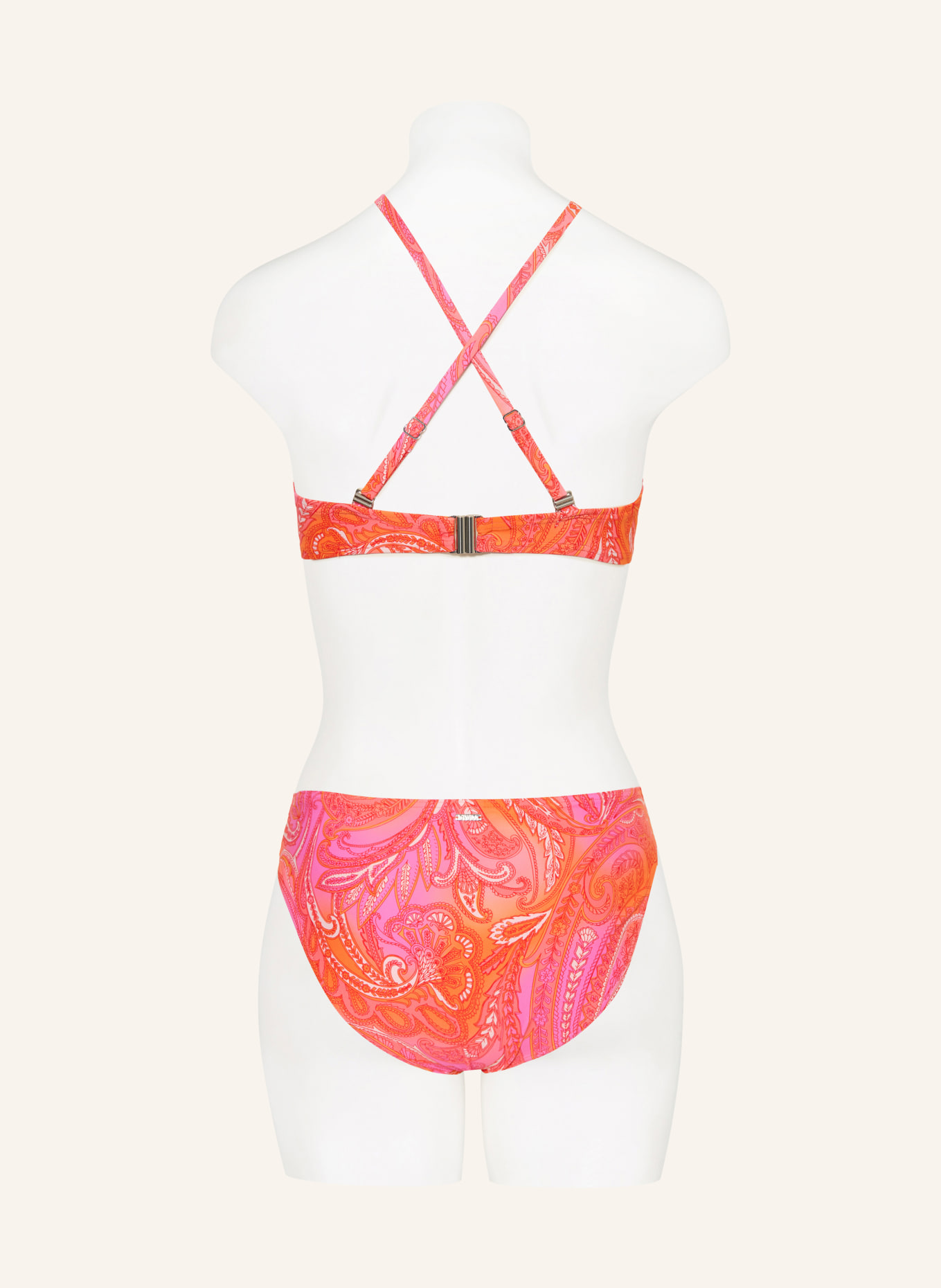 CYELL Bügel-Bikini-Top PAISLEY BREEZE: ORANGE / PINK