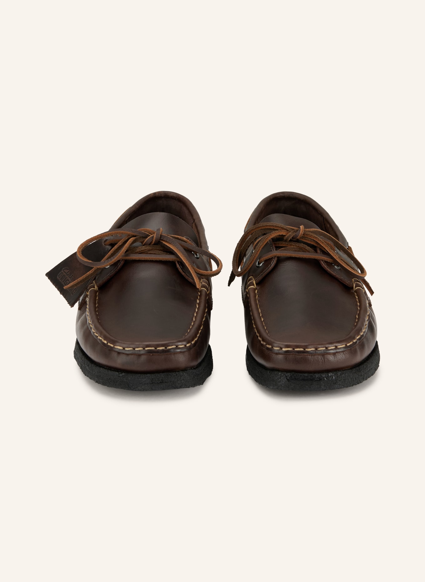 Clarks ORIGINALS GODNEY boat shoes: DARK BROWN