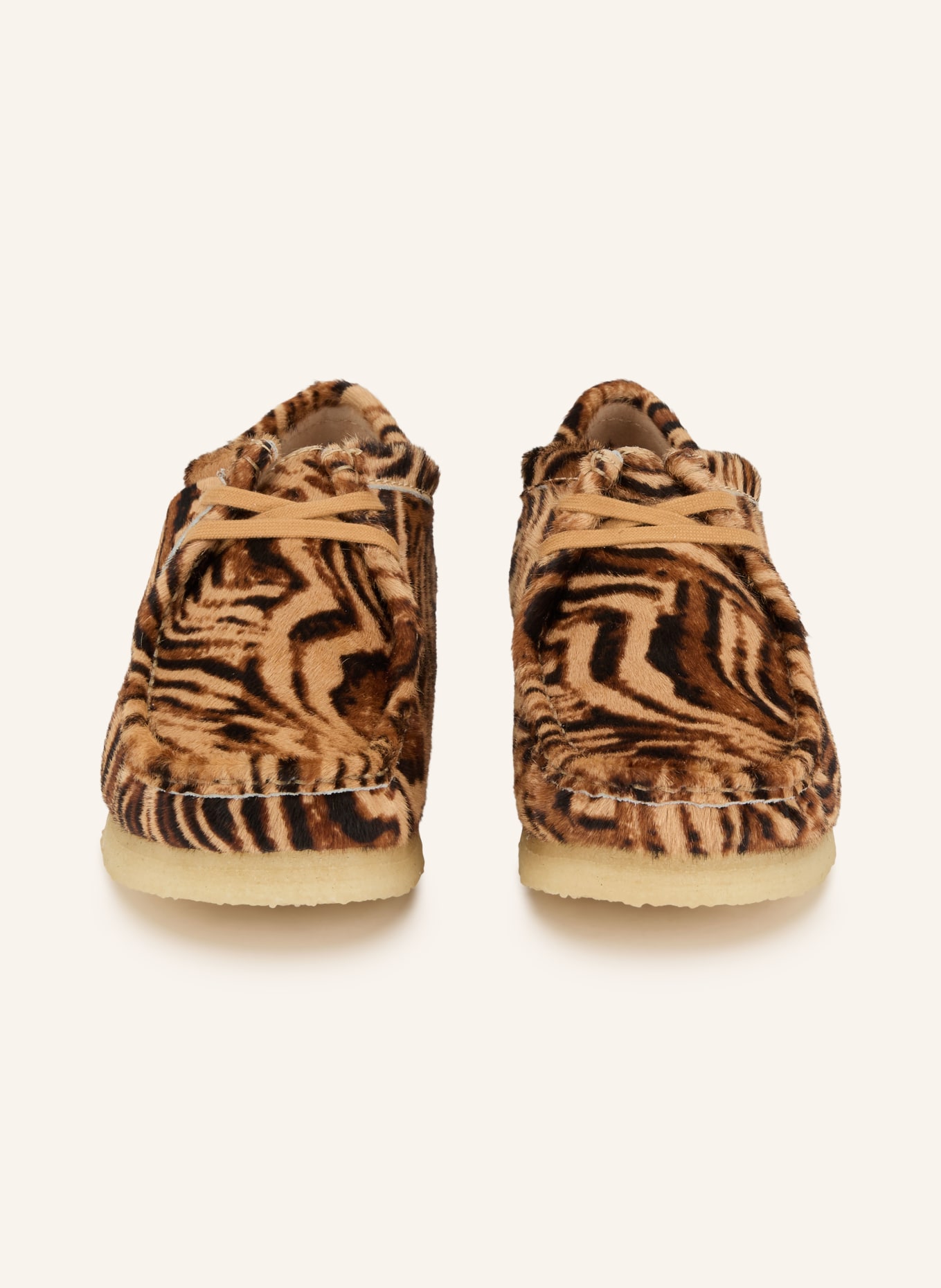 Clarks ORIGINALS WALLABEE lace-ups: LIGHT BROWN / BROWN / BLACK