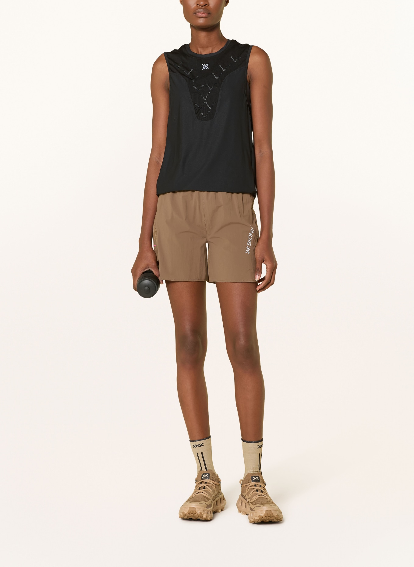 X-BIONIC Hardloopbroek COREFUSION: BRUIN