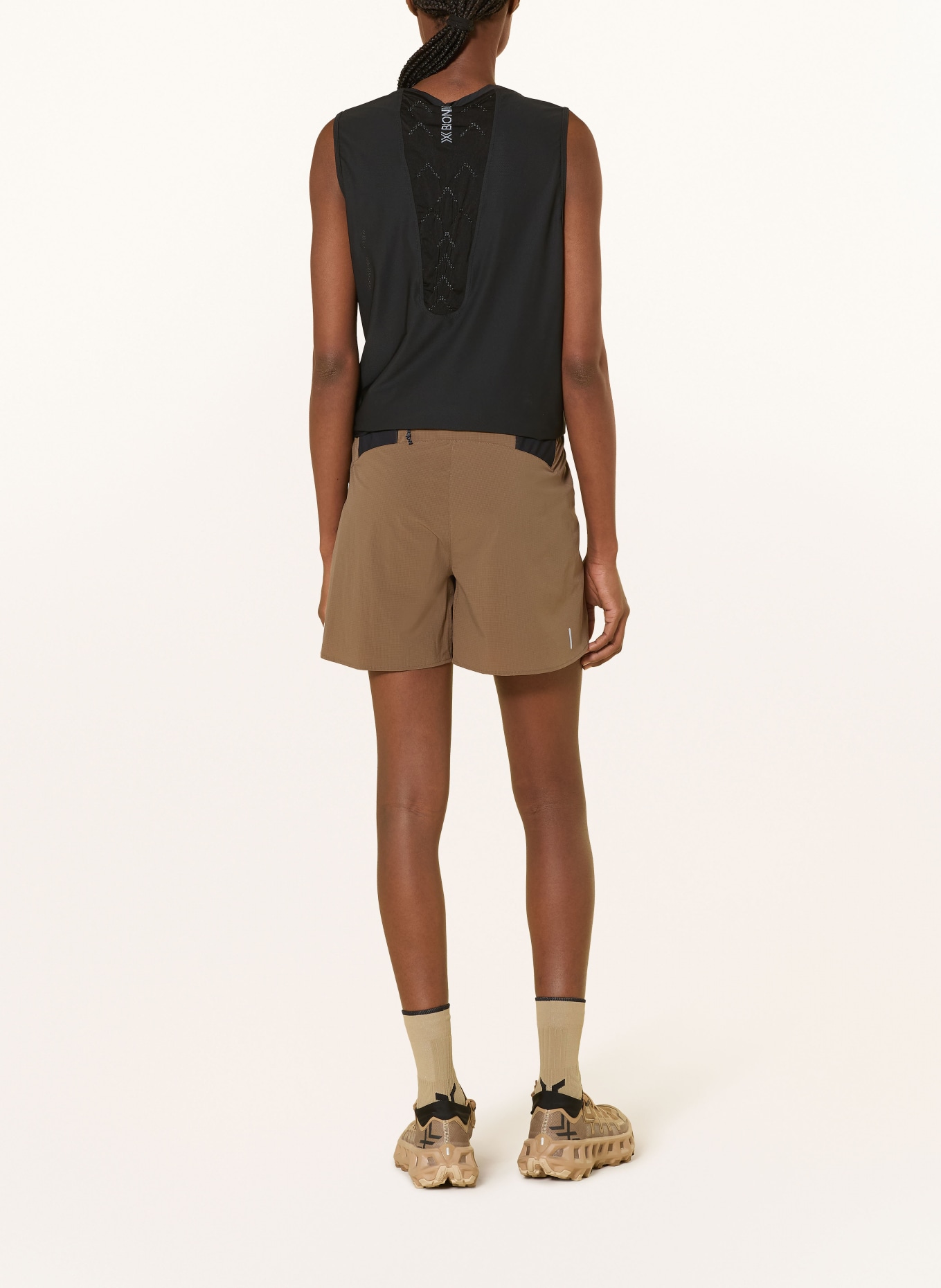 X-BIONIC Hardloopbroek COREFUSION: BRUIN