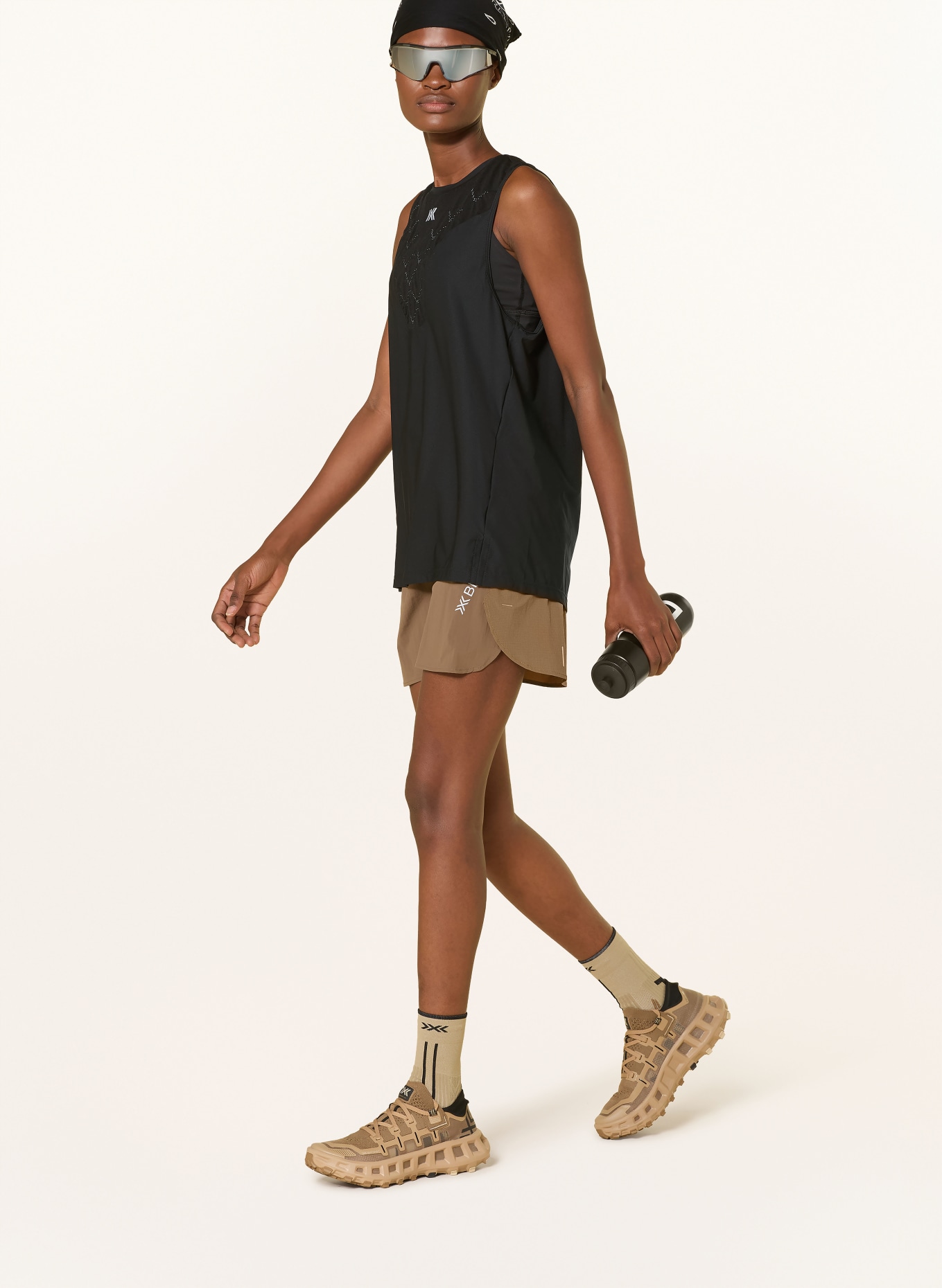 X-BIONIC Hardloopbroek COREFUSION: BRUIN