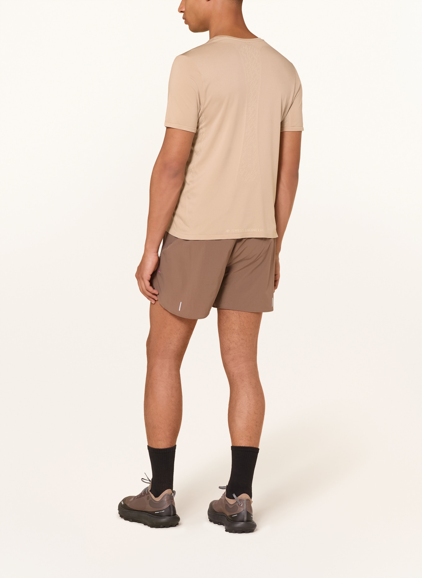 X-BIONIC COREFUSION RUN PERFORM Running Shorts: BROWN