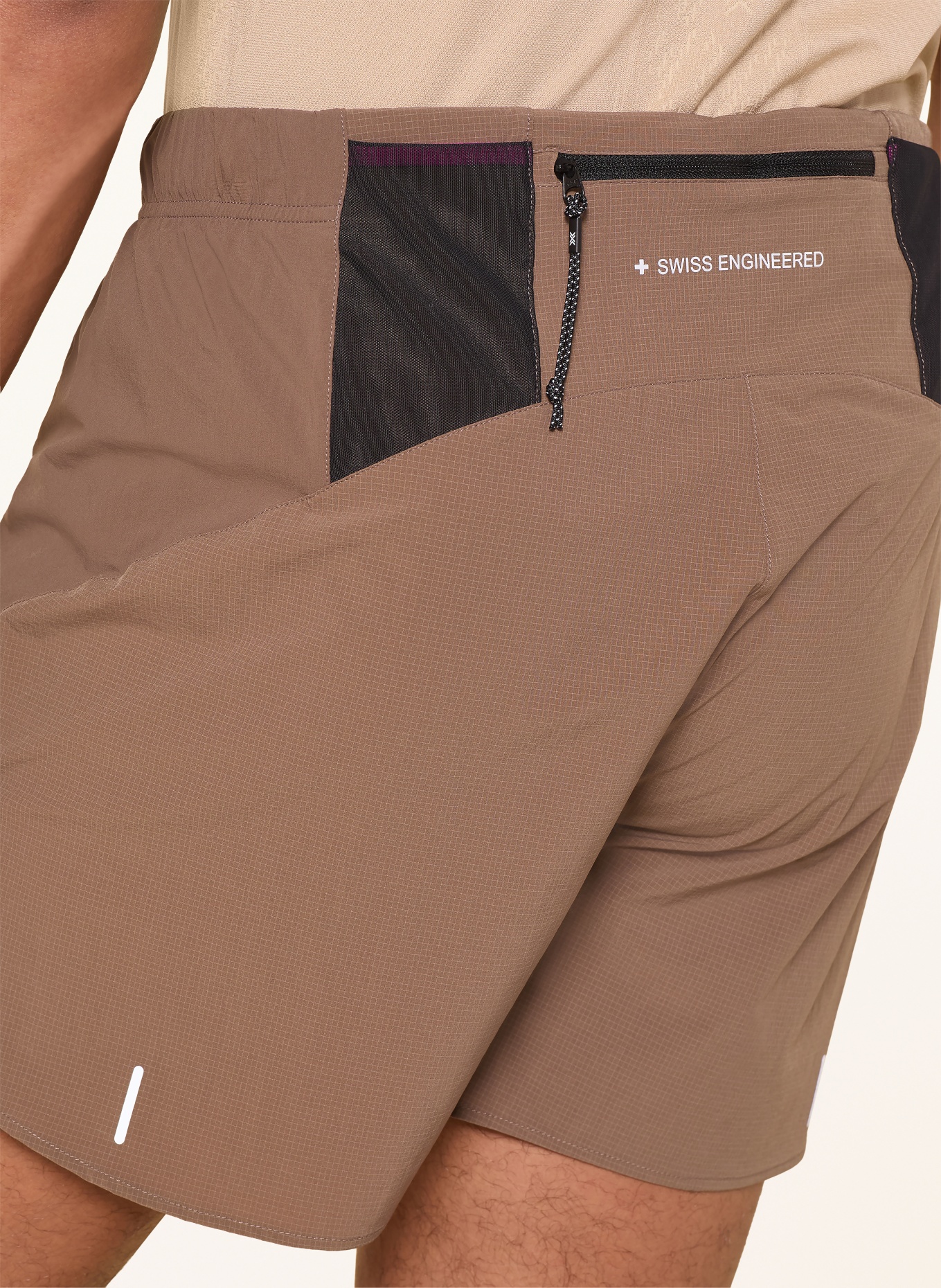X-BIONIC COREFUSION RUN PERFORM Running Shorts: BROWN