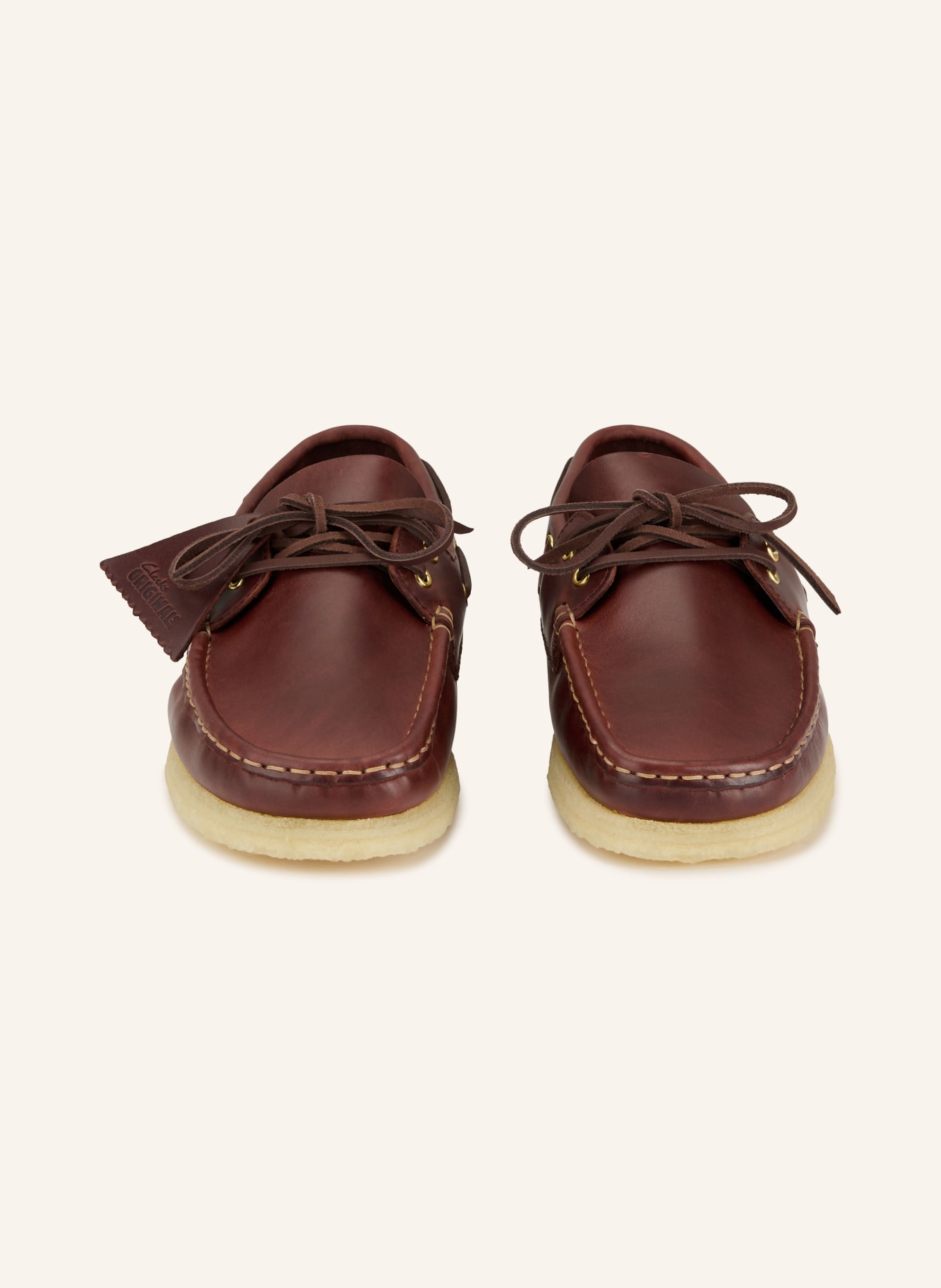 Clarks ORIGINALS GODNEY boat shoes: BROWN