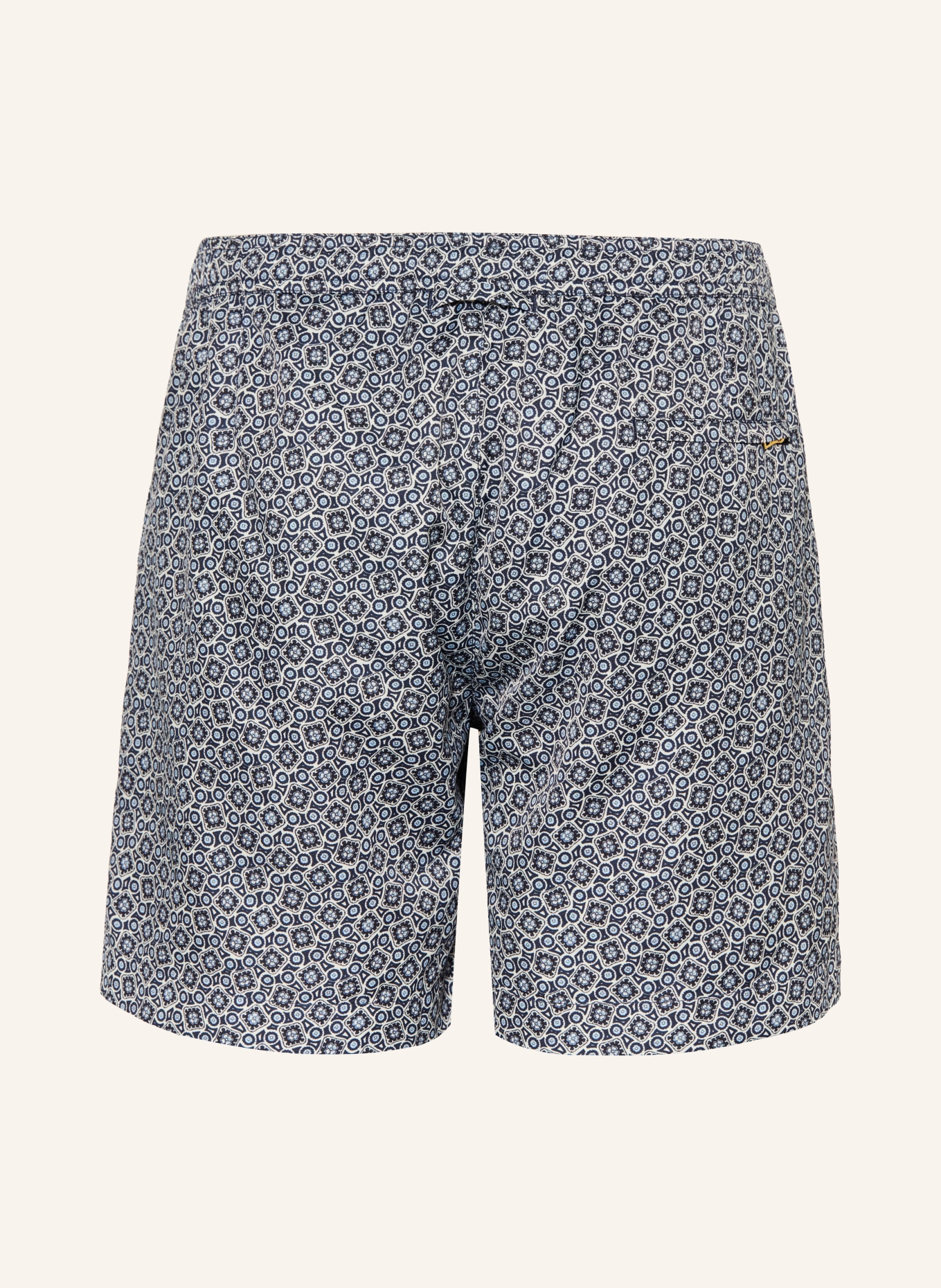 ORLEBAR BROWN Badeshorts BULLDOG: DUNKELBLAU / HELLGRAU / HELLBLAU